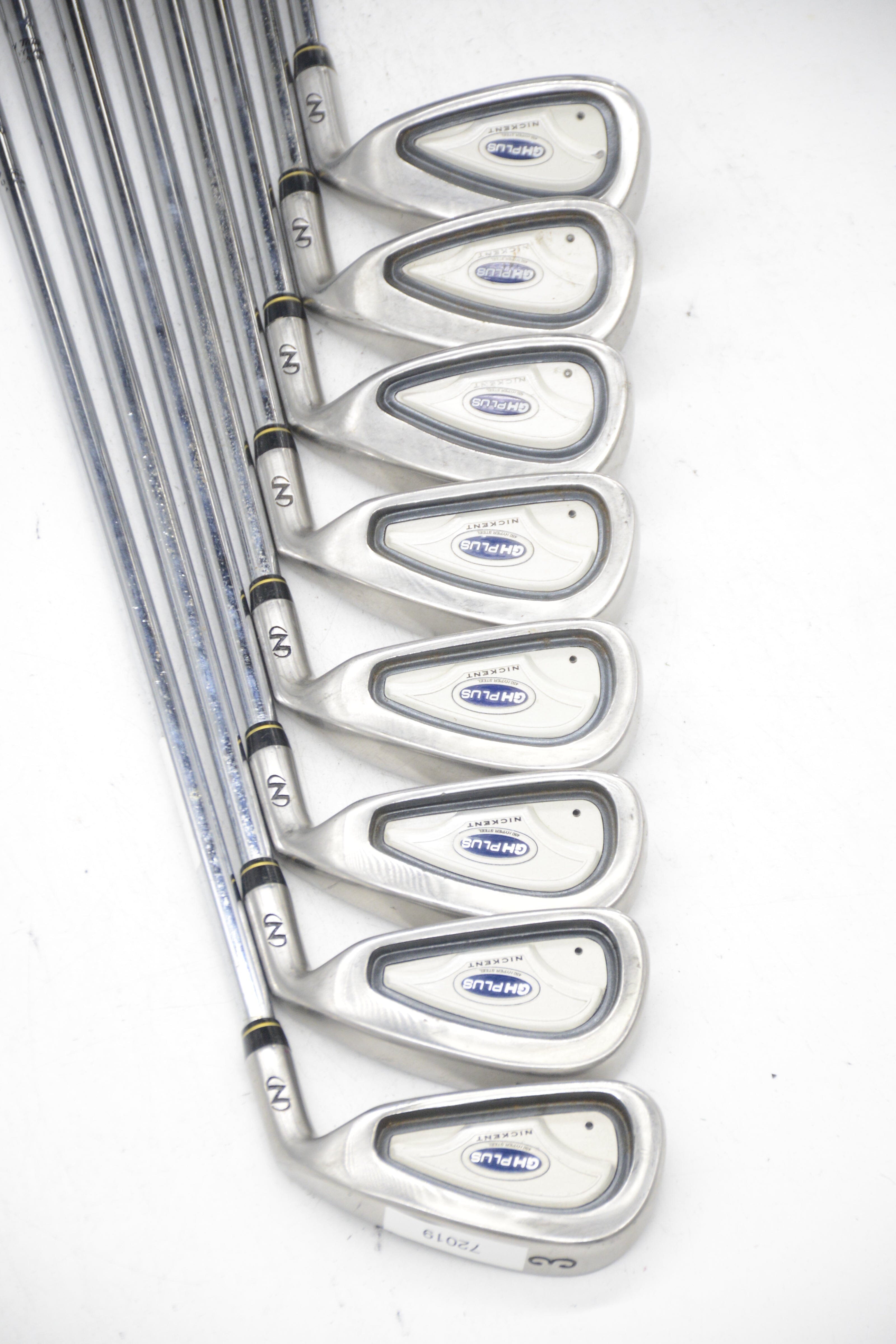 Nickent Genex Gh Plus 3-PW Iron Set R Flex Std Length Golf Clubs GolfRoots 