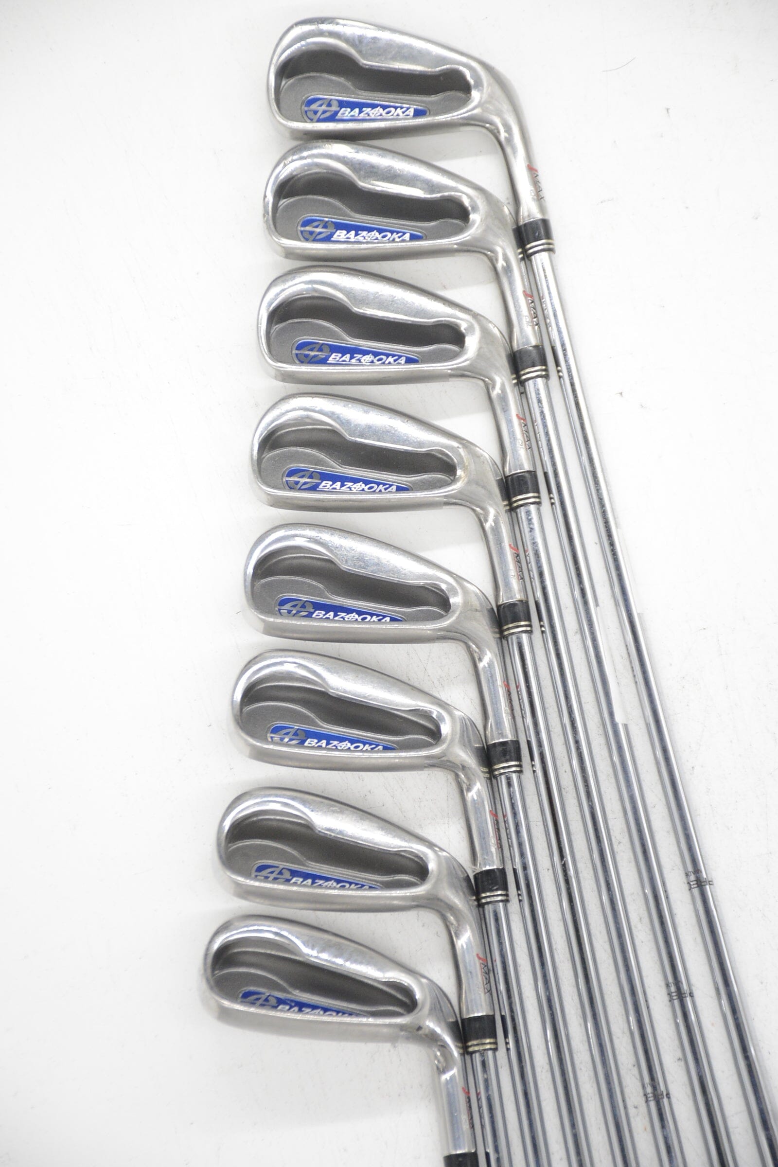Tour Edge Bazooka JMAX Ql 3-PW Iron Set R Flex -0.25" Golf Clubs GolfRoots 