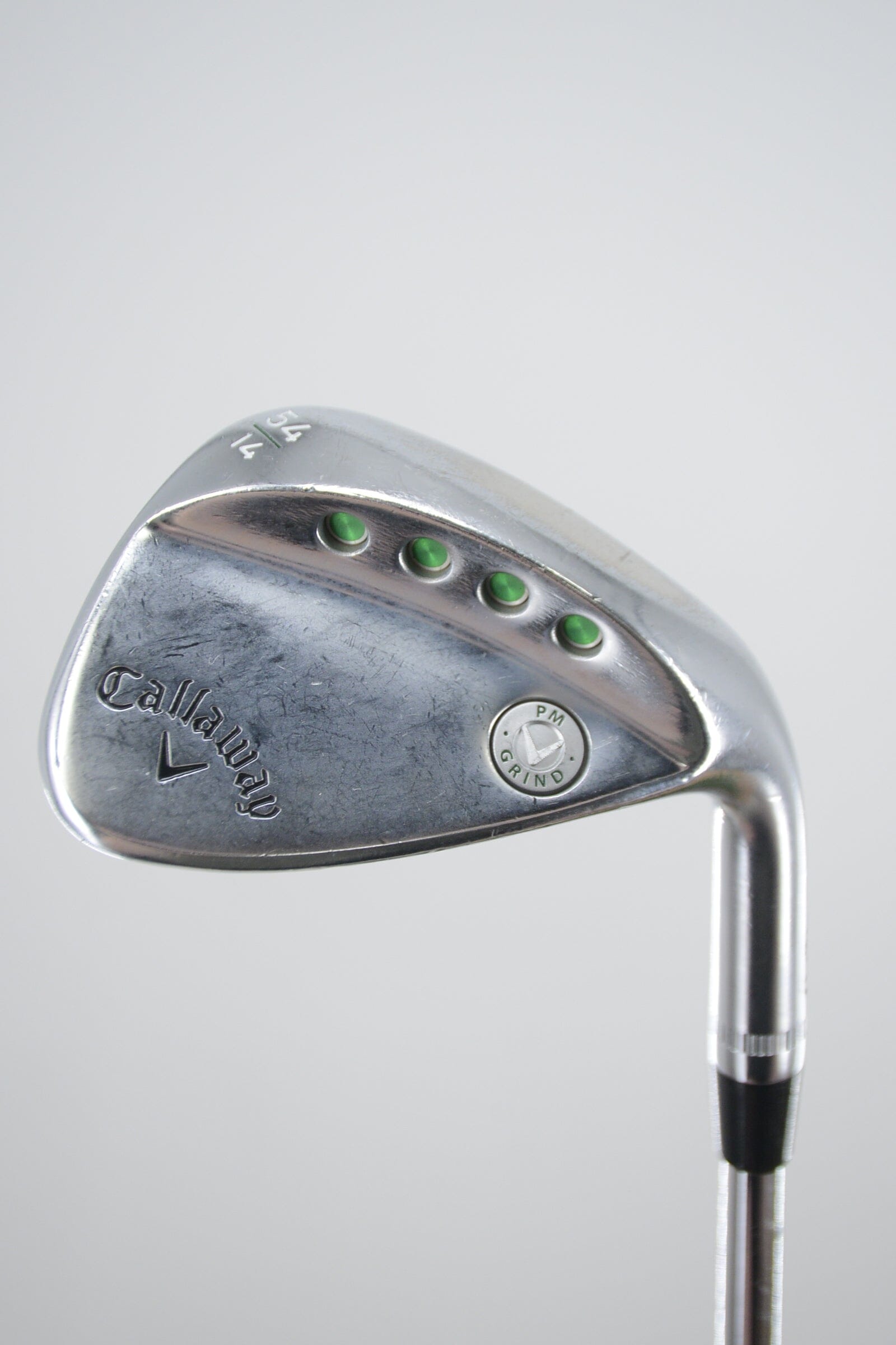 Callaway PM Grind 19 Chrome Wedge 54 Degree Wedge Wedge Flex 35" Golf Clubs GolfRoots 