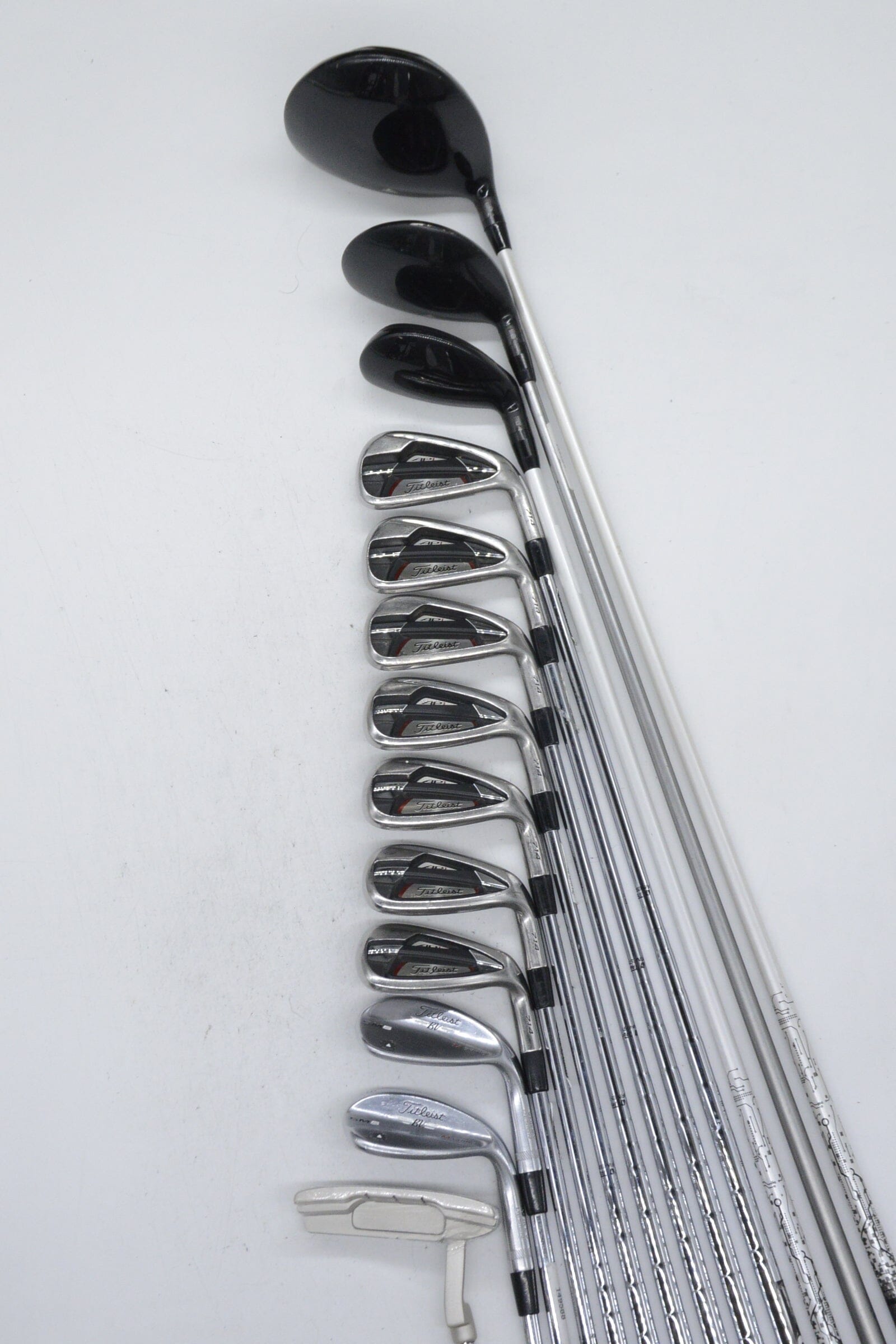 Titleist 714 AP1 Mixed Full Set S Flex +0.5" Golf Clubs GolfRoots 