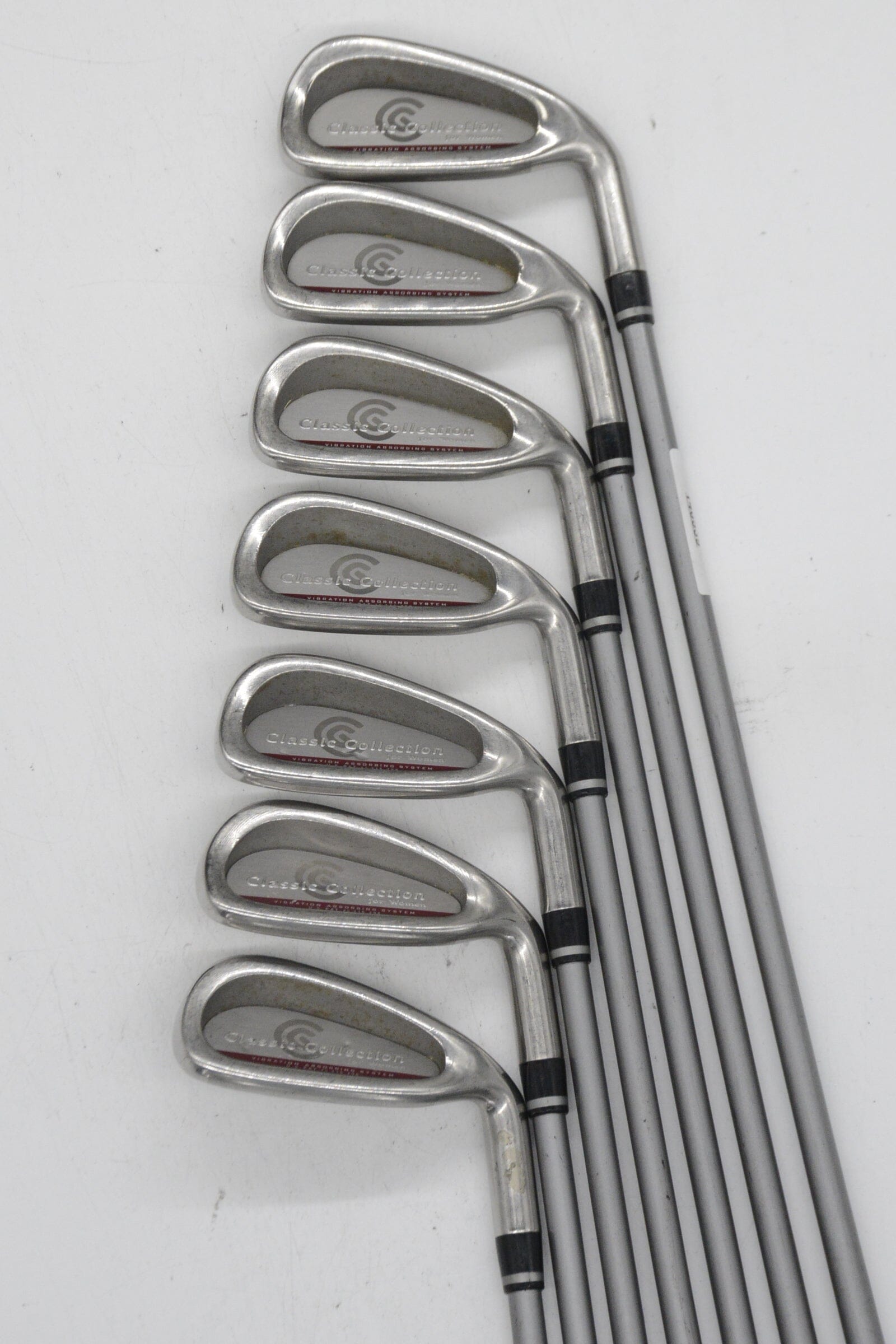 Women's Cleveland Classic Collection 4-PW Iron Set W Flex -0.25" Golf Clubs GolfRoots 