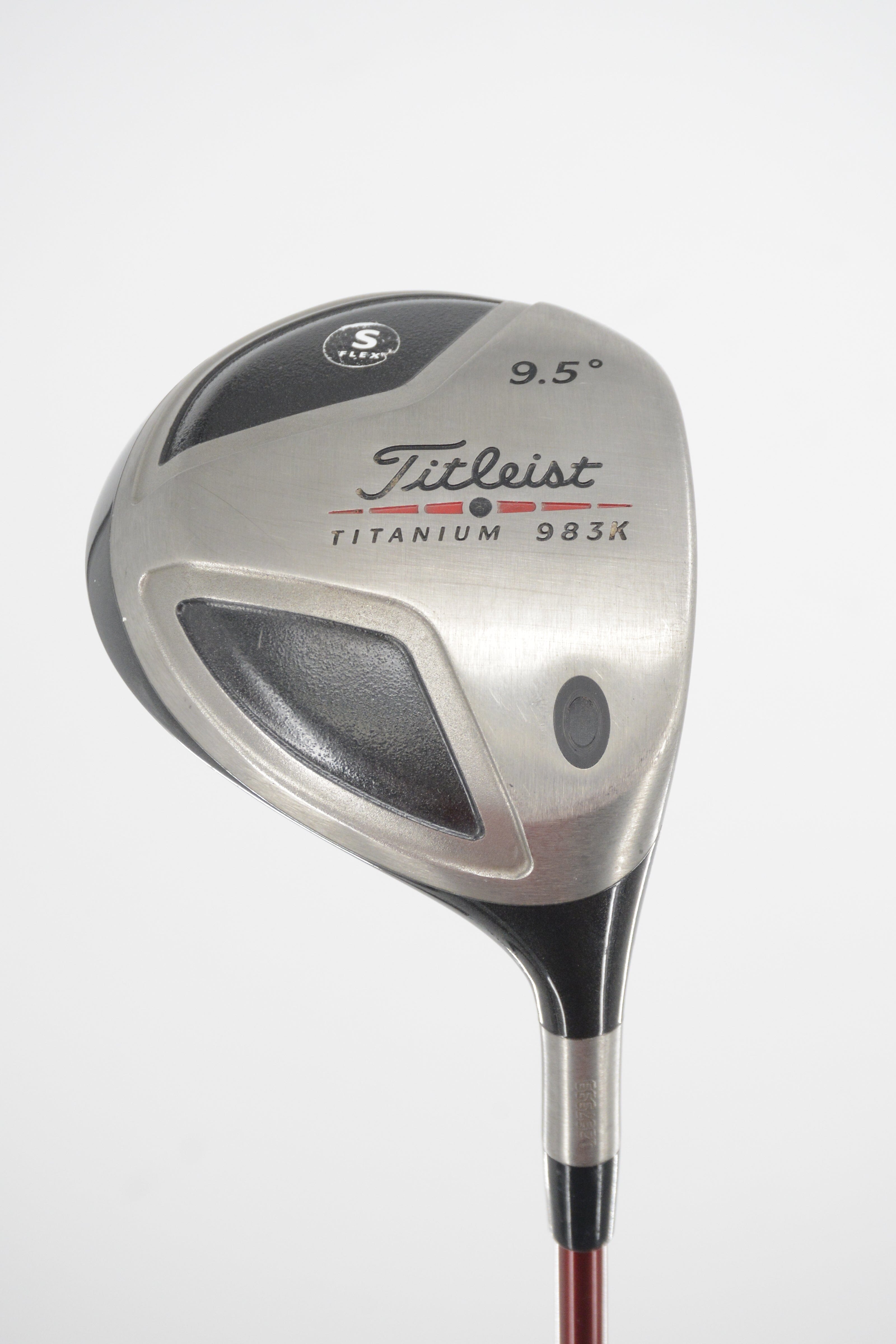 Titleist 983K 9.5 outlet Degree Driver Right Hand Graphite Regular Flex Needs Grip 45.5