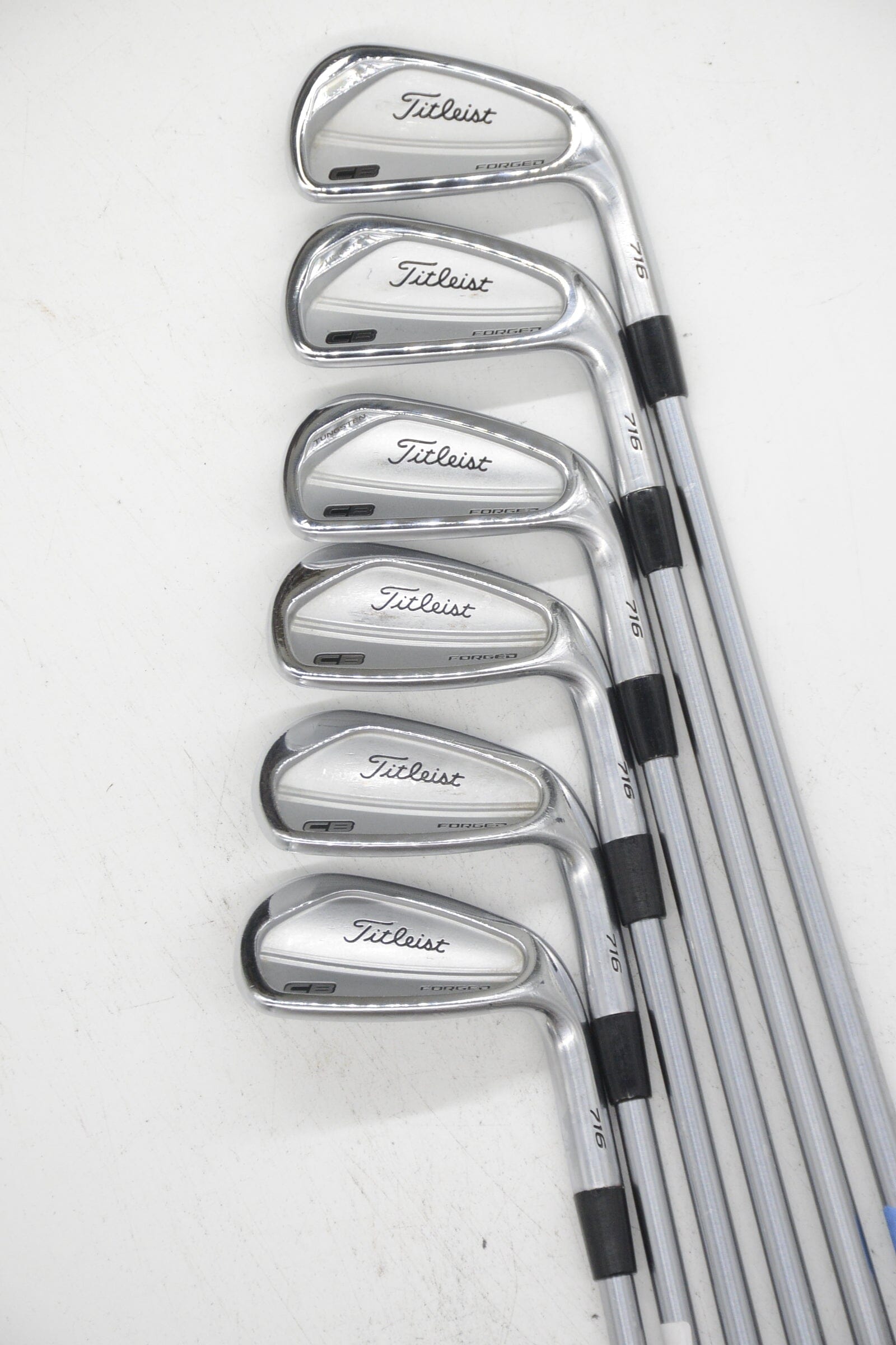 Titleist 716 CB Forged 5-PW Iron Set S Flex -0.5" Golf Clubs GolfRoots 