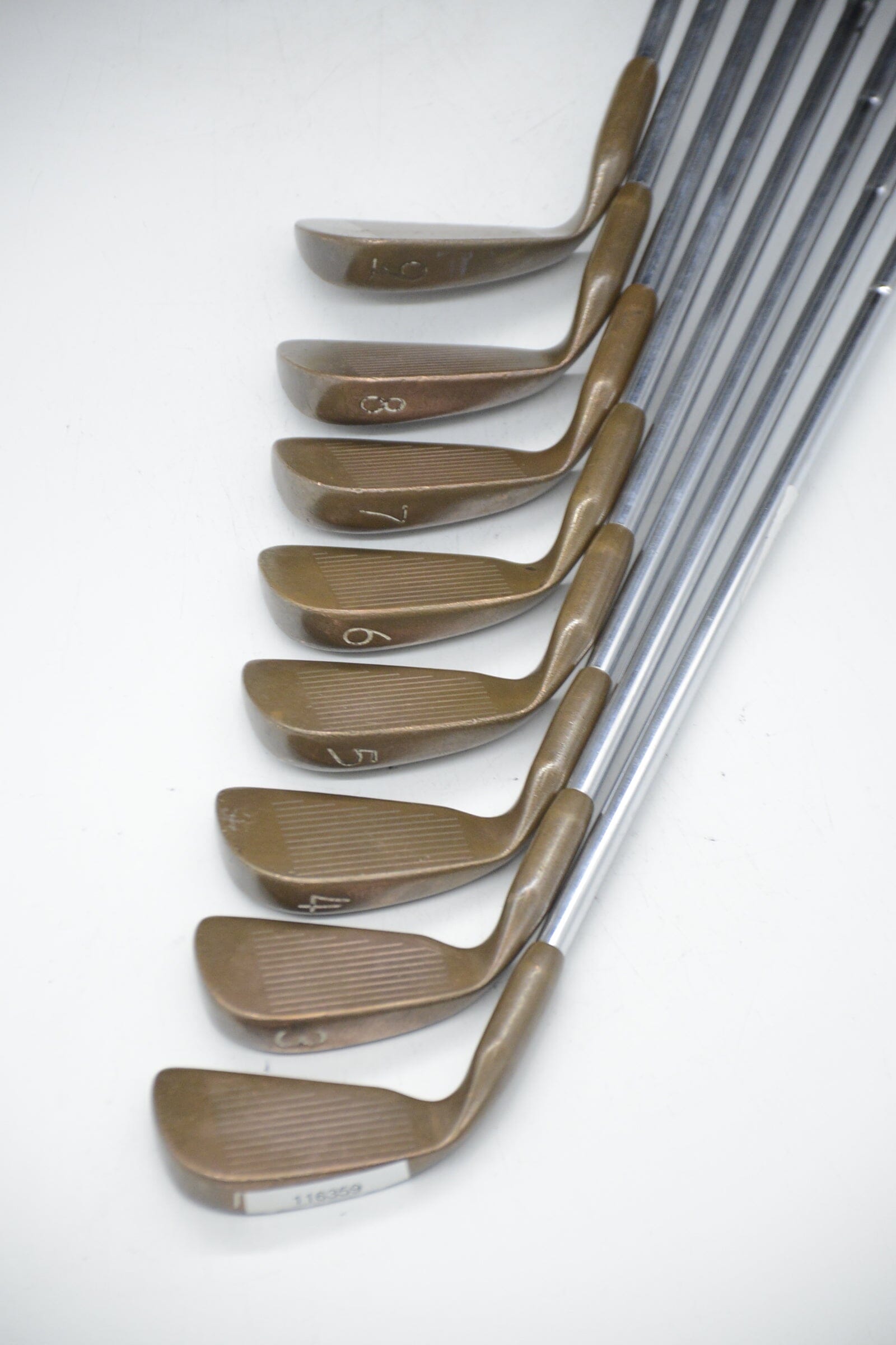 CopperHead Tour Model II 2-9 Iron Set R Flex Std Length Golf Clubs GolfRoots 