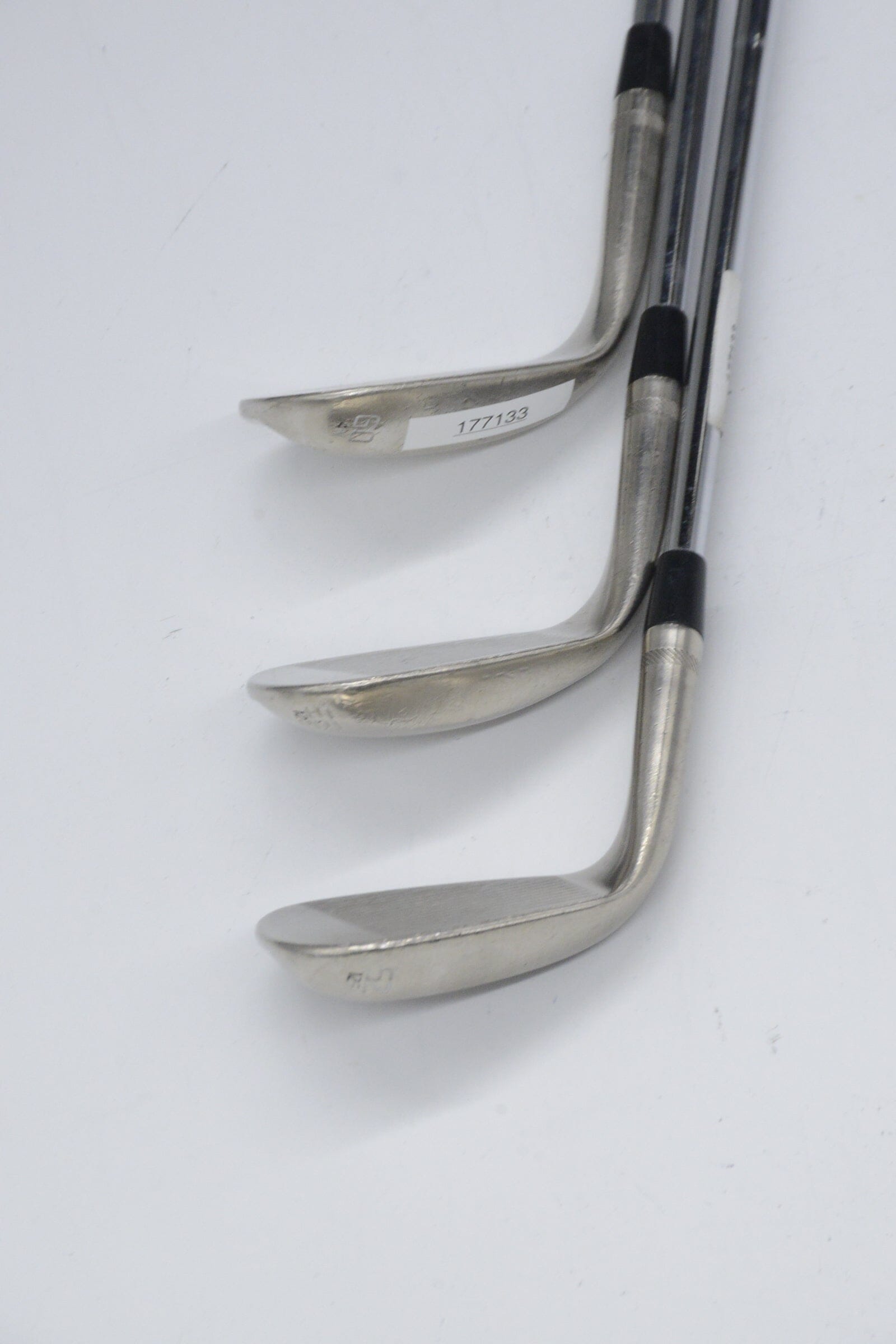 Titleist Vokey SM9 Brushed Steel 52, 56, 60 Degree Wedge Set S Flex Golf Clubs GolfRoots 