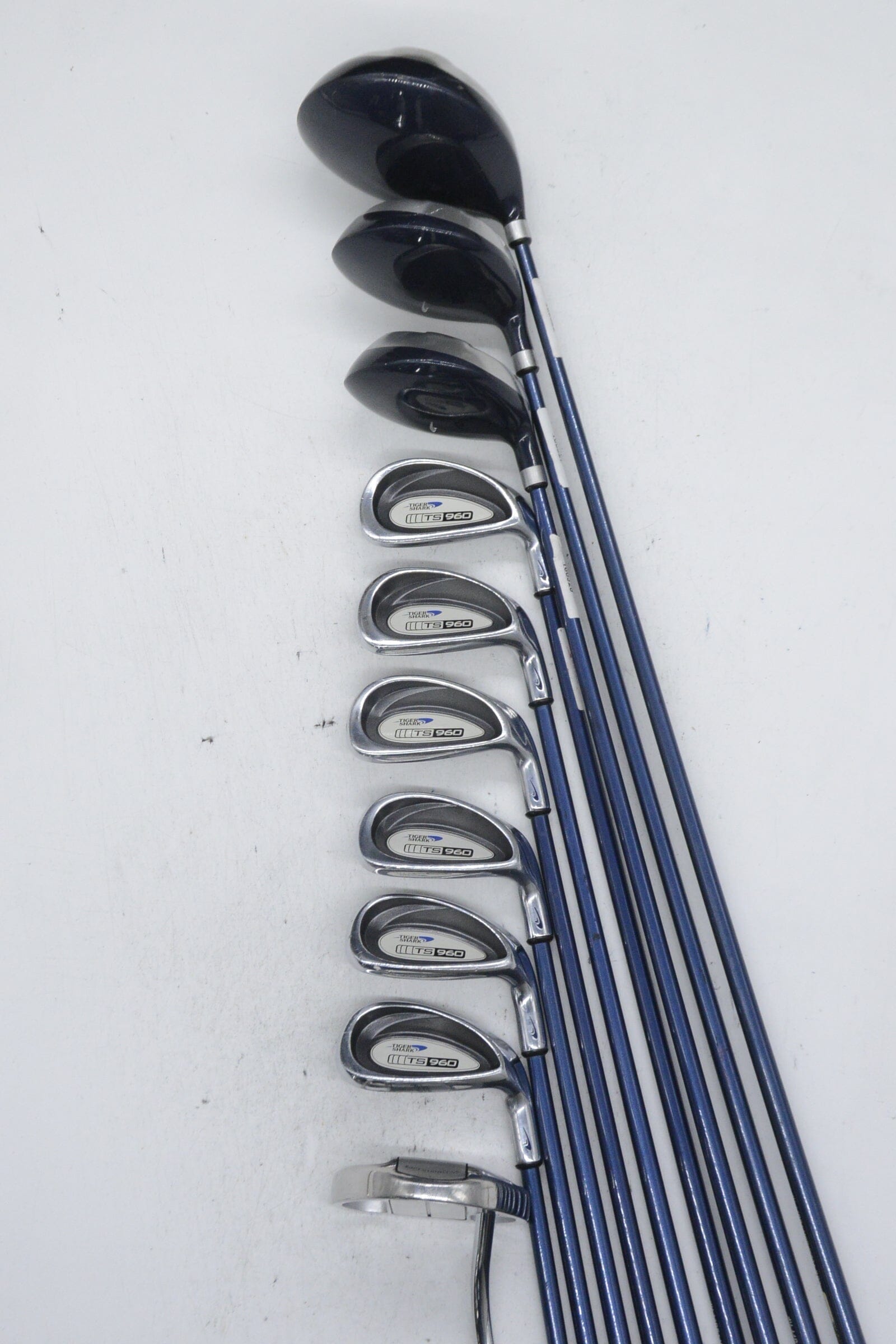 Women's Tiger Shark TS 960 Mixed Full Set W Flex -1.25" Golf Clubs GolfRoots 