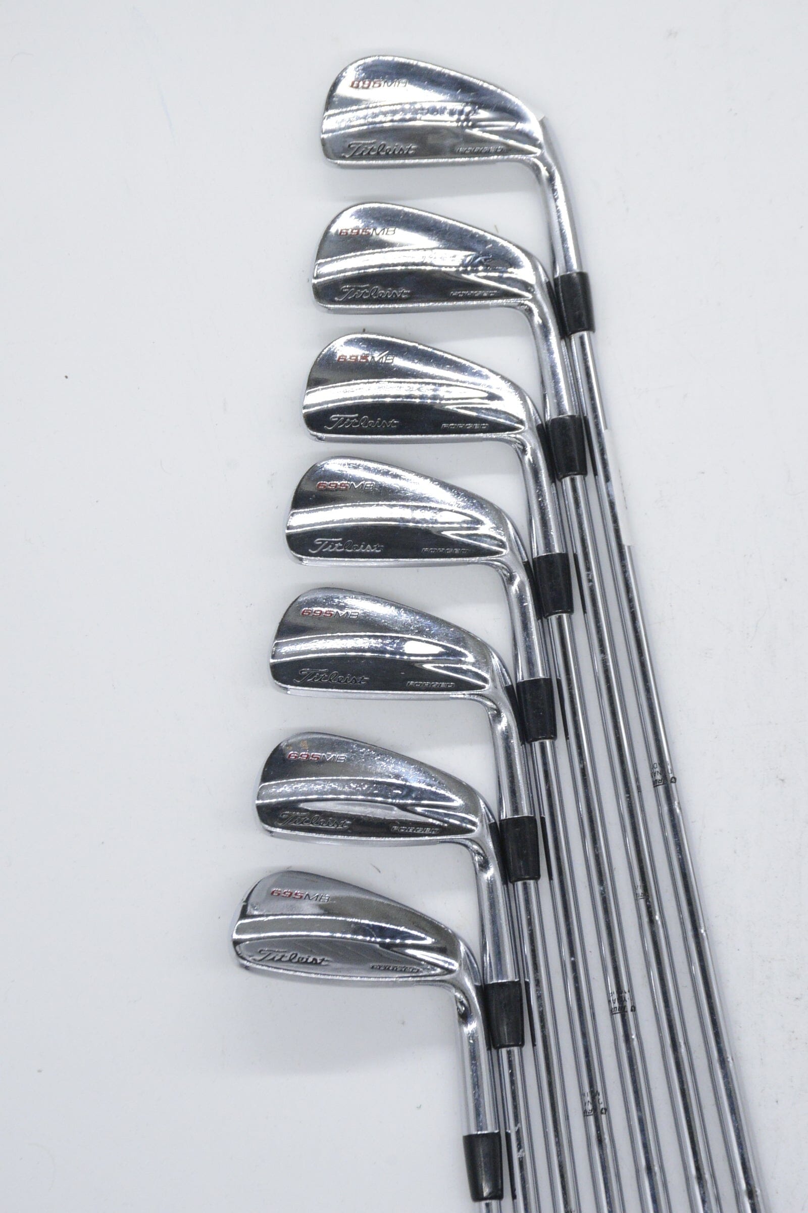Titleist 695 MB Forged 3-8, PW Iron Set X Flex +0.5" Golf Clubs GolfRoots 