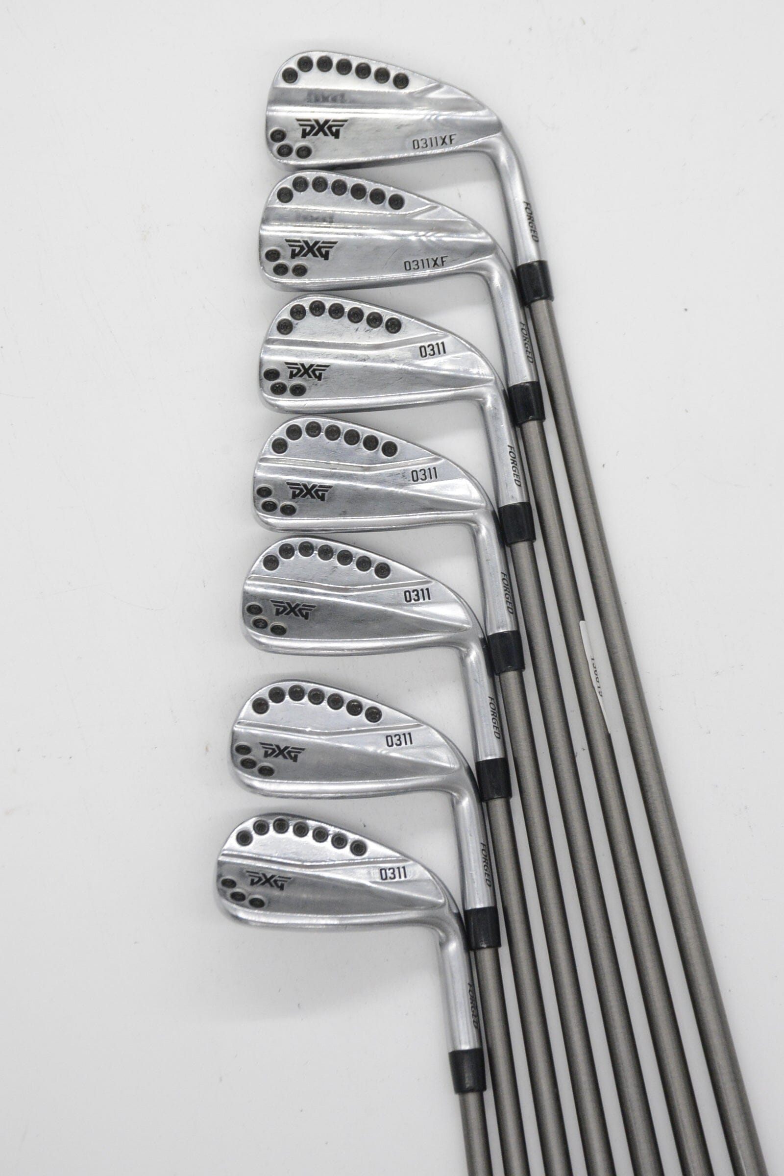 PXG 0311 4-PW Iron Set S Flex -0.75" Golf Clubs GolfRoots 