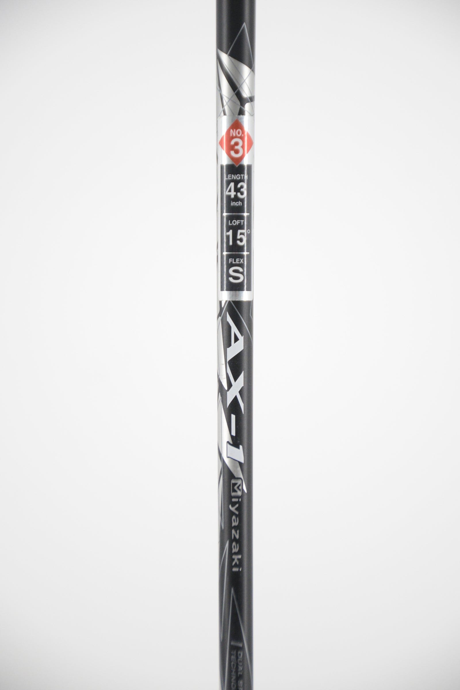 XXIO X Black 3 Wood S Flex 43" Golf Clubs GolfRoots 