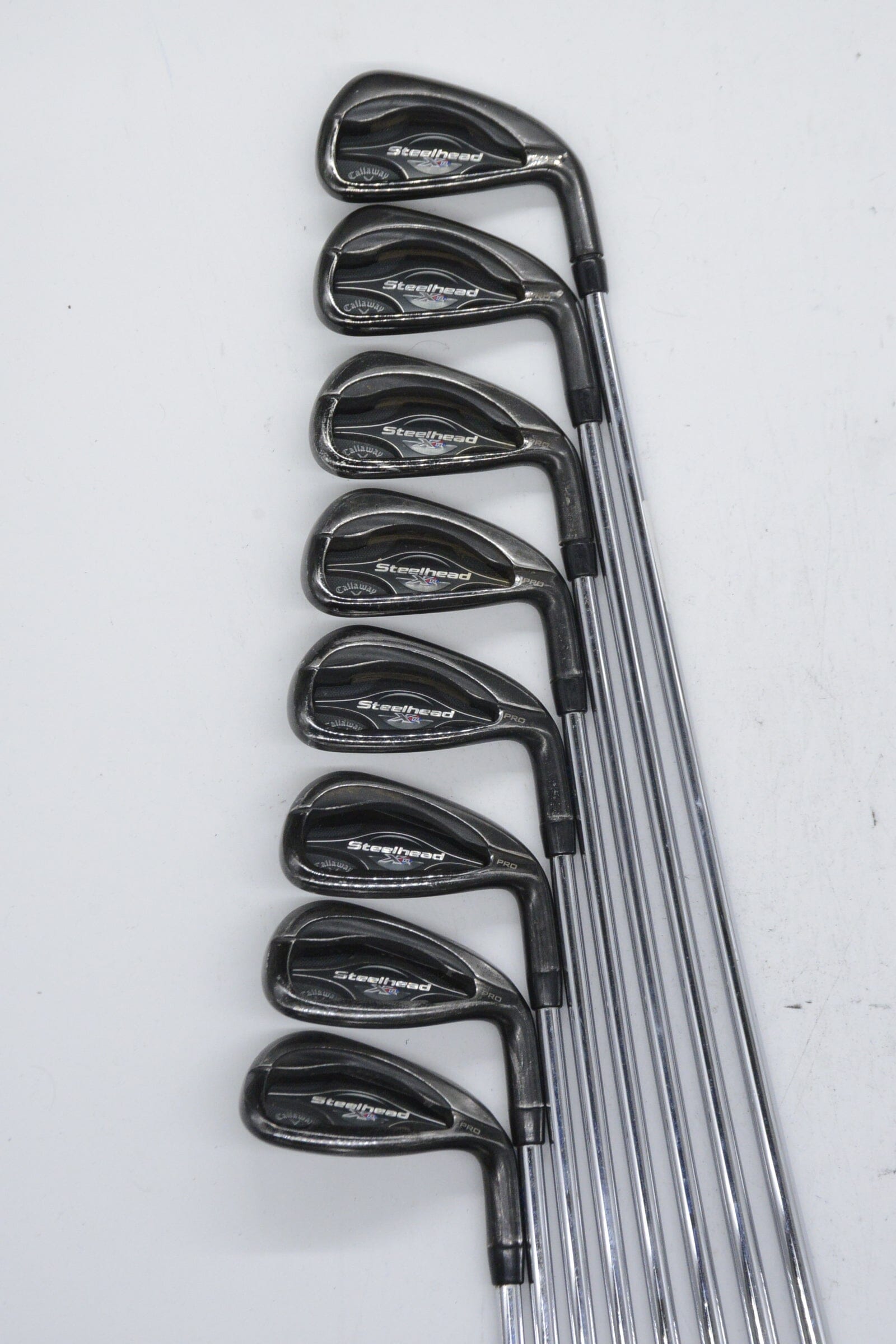 Callaway Steelhead XR Pro 4-AW Iron Set S Flex +0.5" Golf Clubs GolfRoots 
