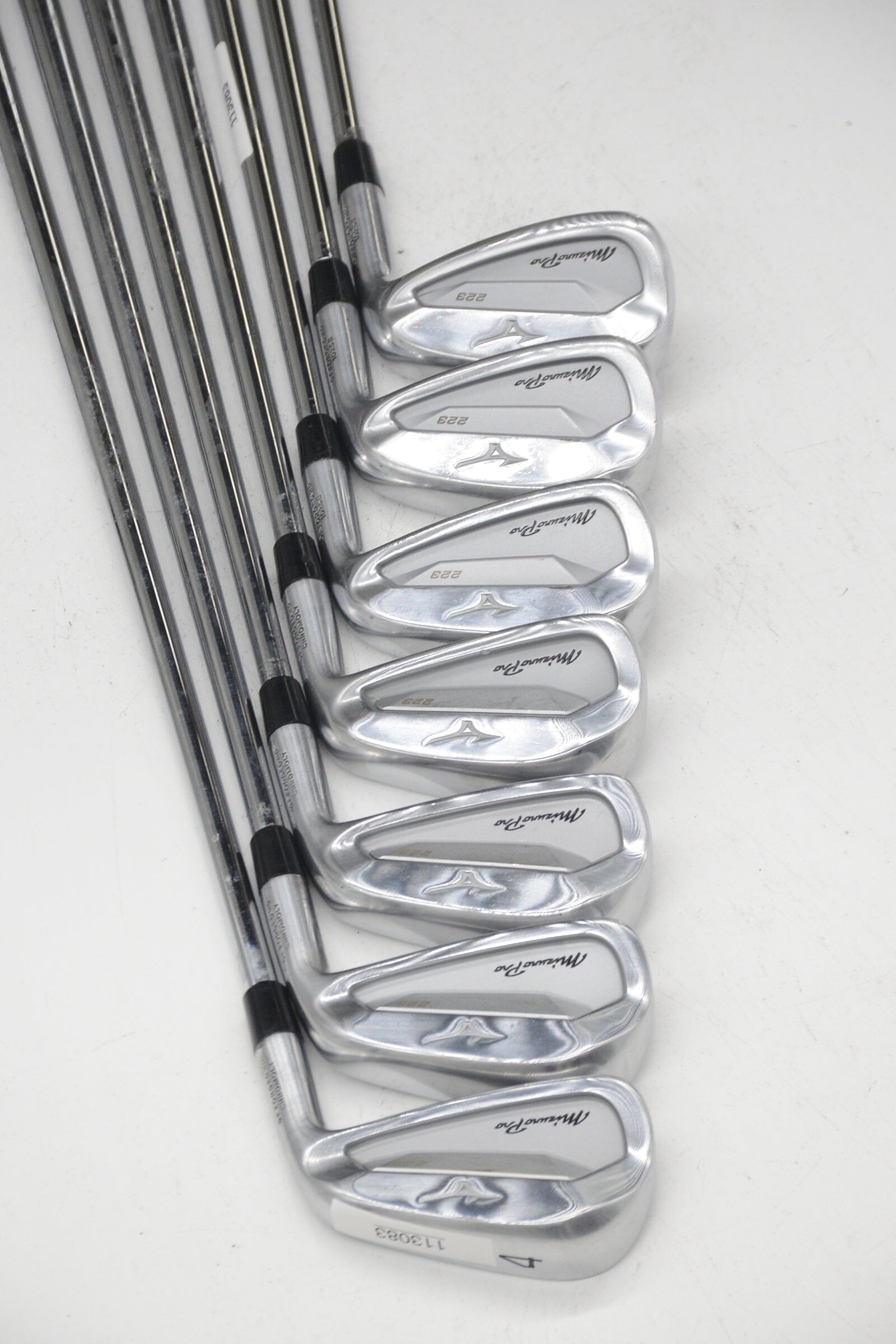 Mizuno Pro 223 4-PW Iron Set S Flex +0.25" Golf Clubs GolfRoots 