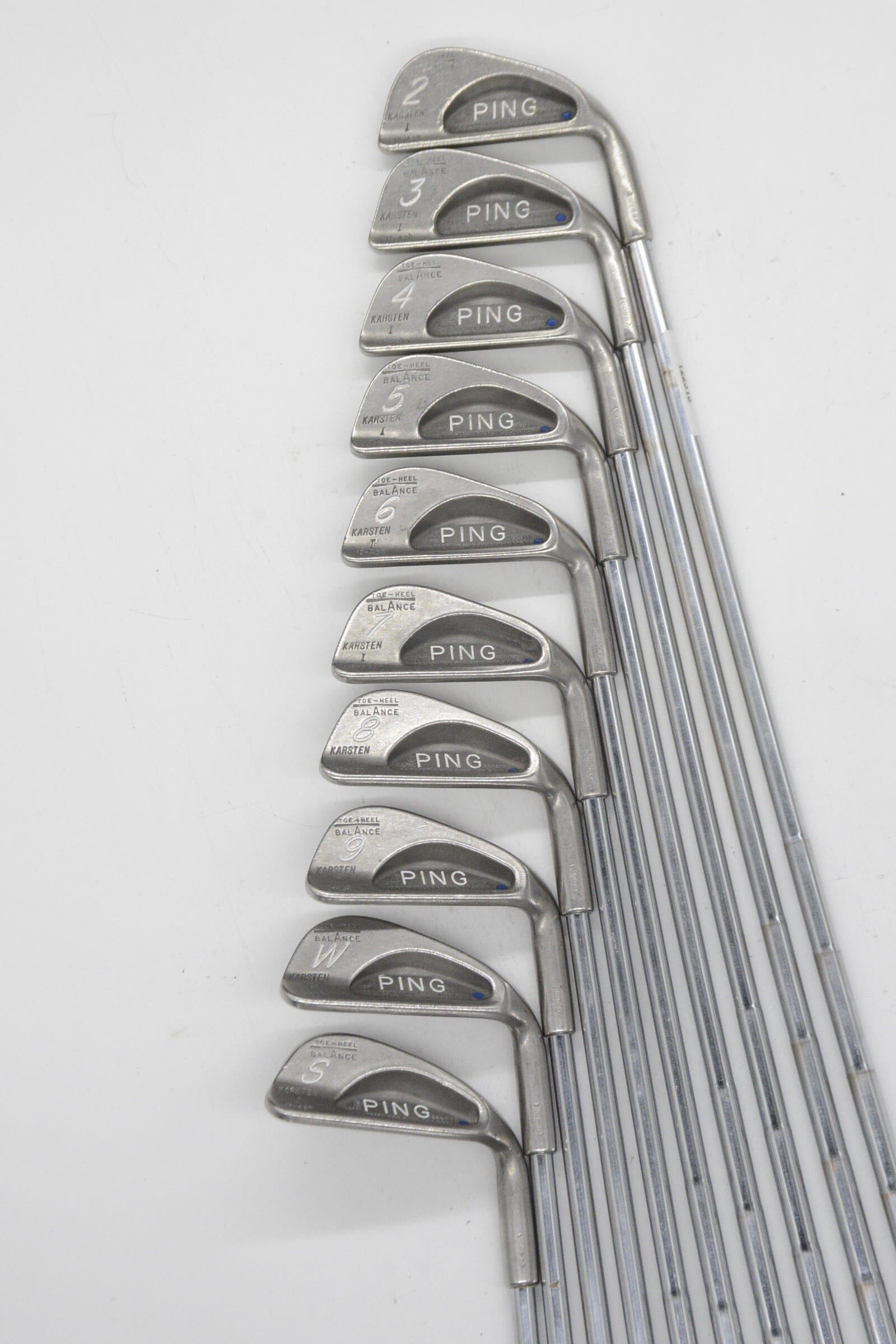 Ping Karsten I 2-PW, SW Iron Set S Flex -0.75" Golf Clubs GolfRoots 