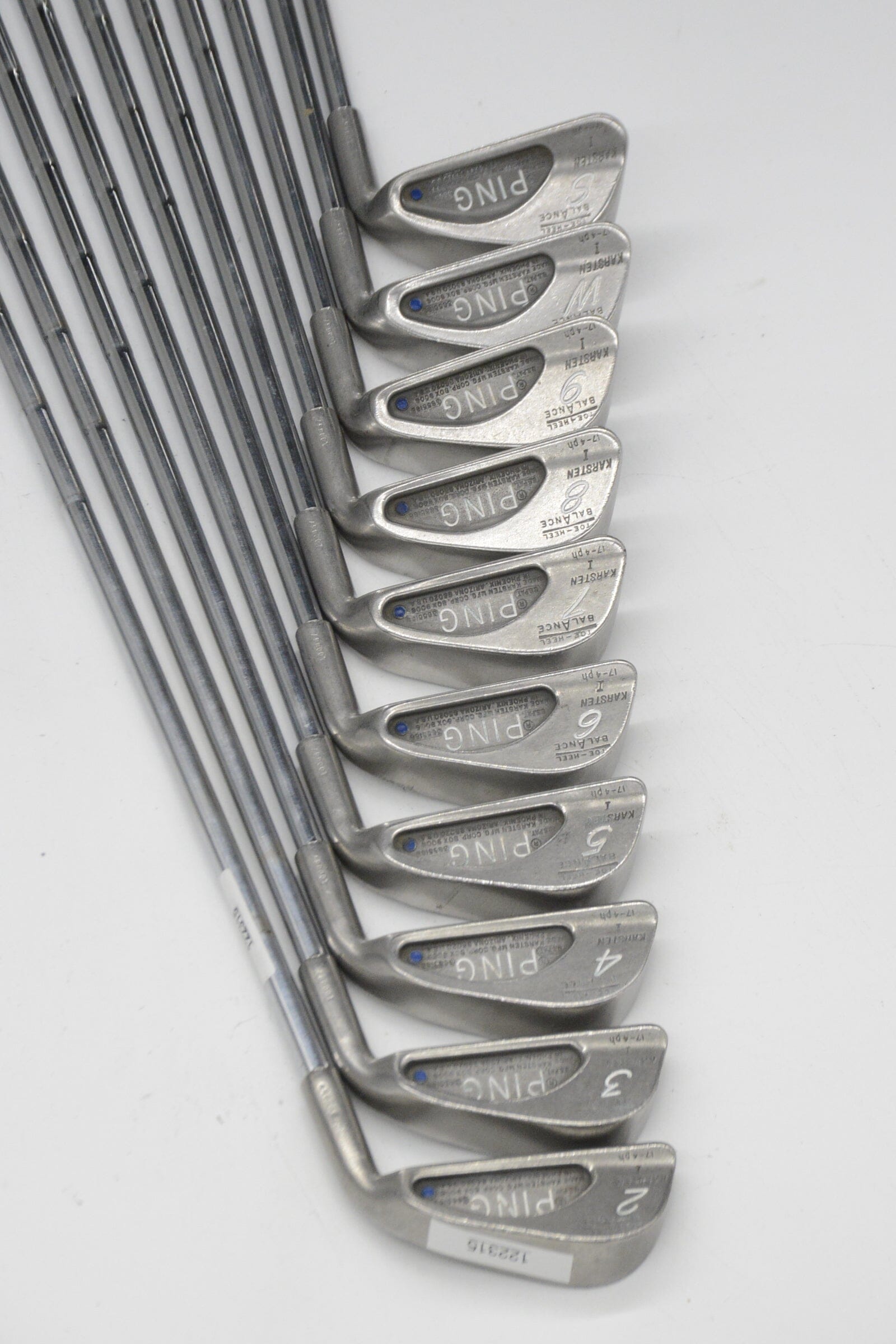 Ping Karsten I 2-PW, SW Iron Set S Flex -0.75" Golf Clubs GolfRoots 