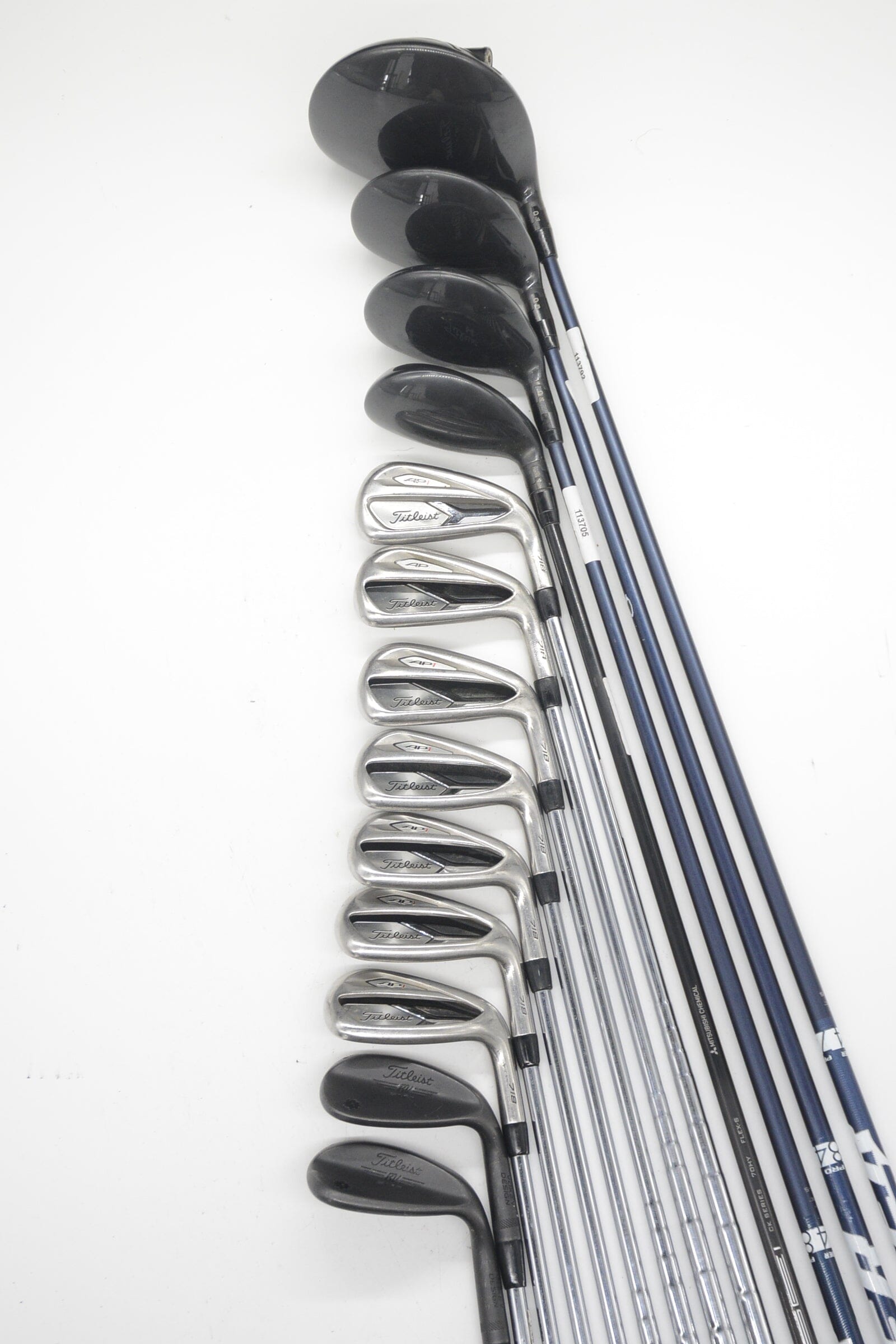 Titleist 718 AP1 Mixed Full Set S Flex Std Length Golf Clubs GolfRoots 
