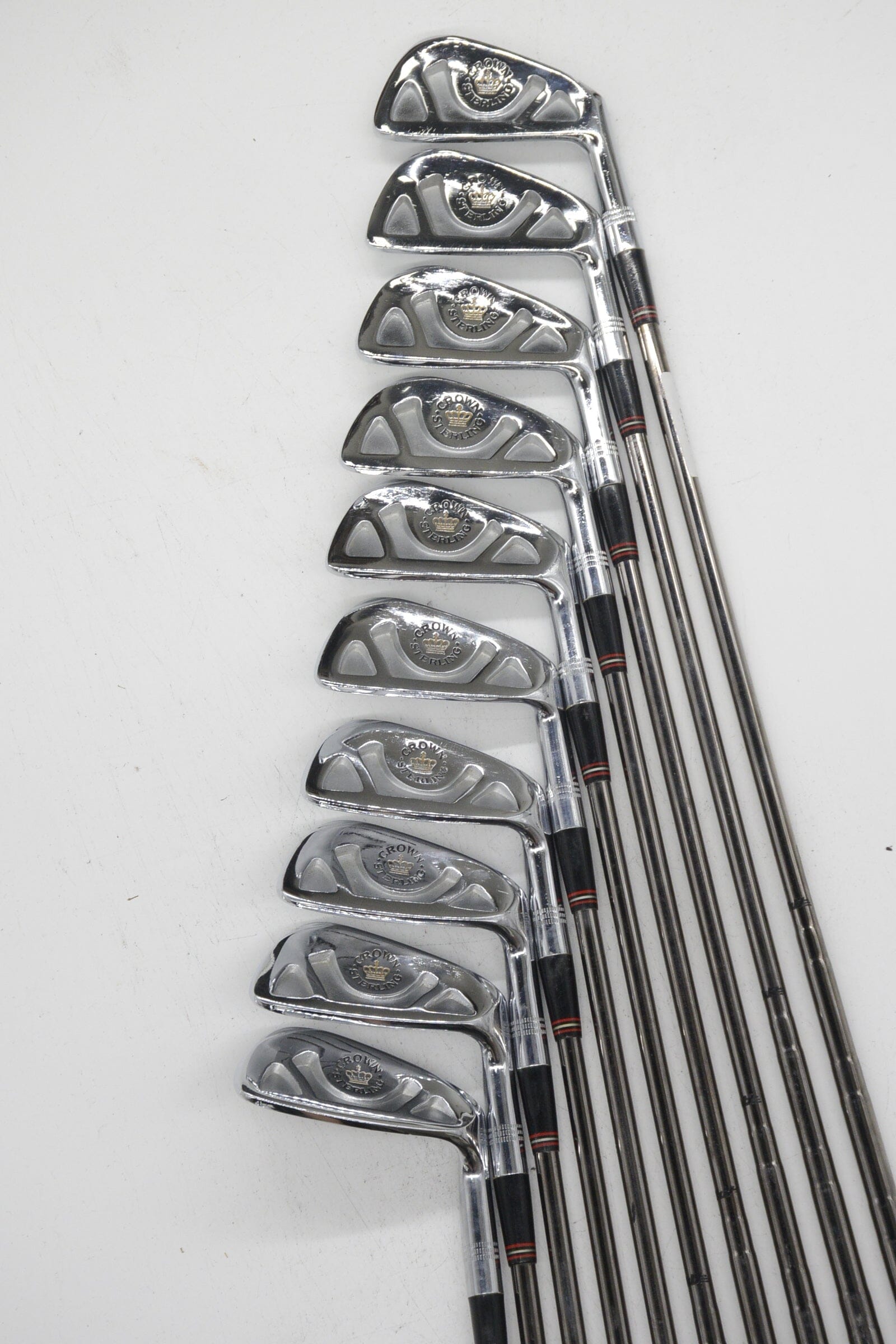 Slazenger Crown Sterling 2-PW, SW Iron Set S Flex Std Length Golf Clubs GolfRoots 