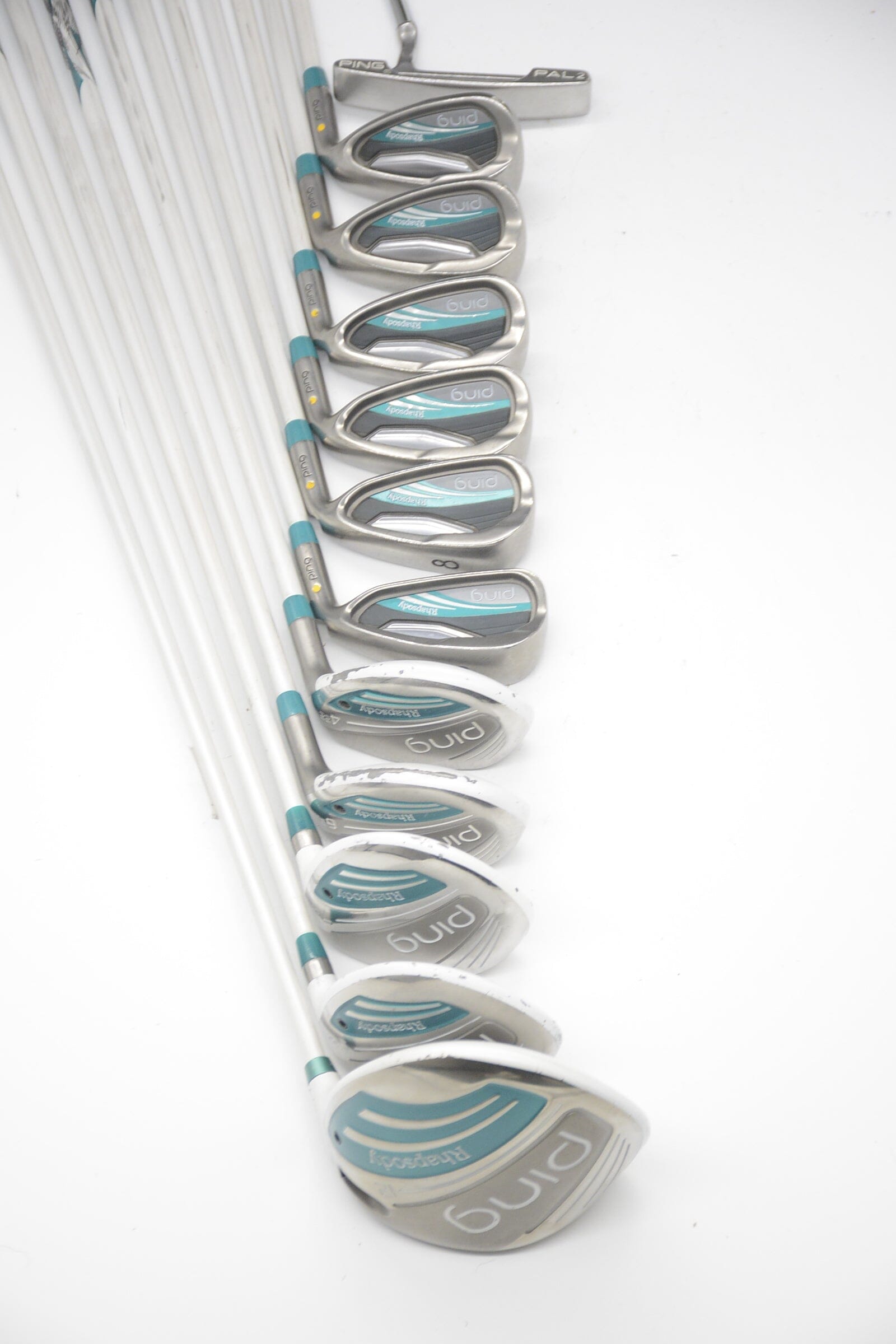 Women's Ping Rhapsody 2015 (Missing 7 Iron) Mixed Full Set W Flex +1" Golf Clubs GolfRoots 