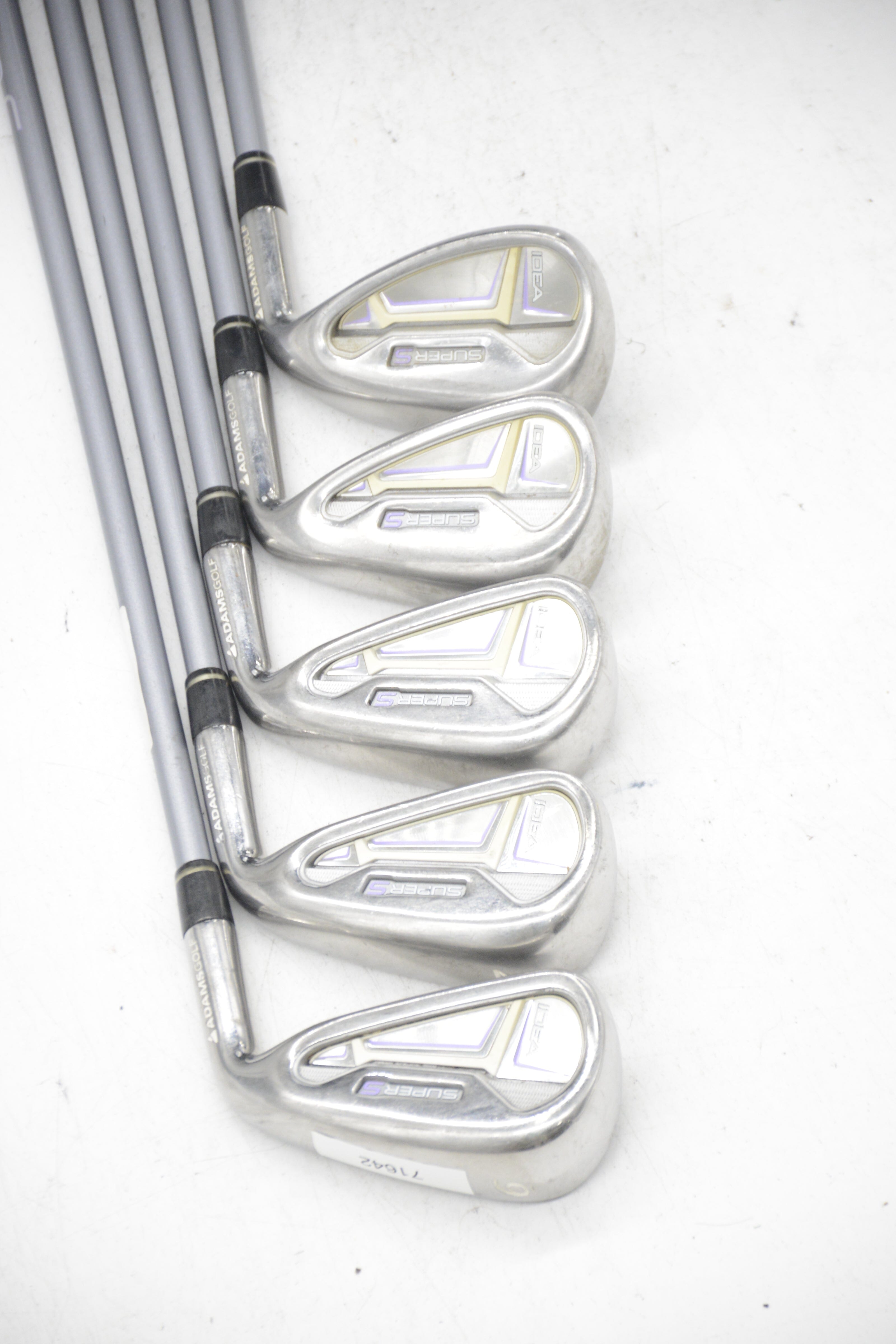 Women's Adams Idea Super S 6-8, PW, SW Iron Set W Flex -0.5" Golf Clubs GolfRoots 