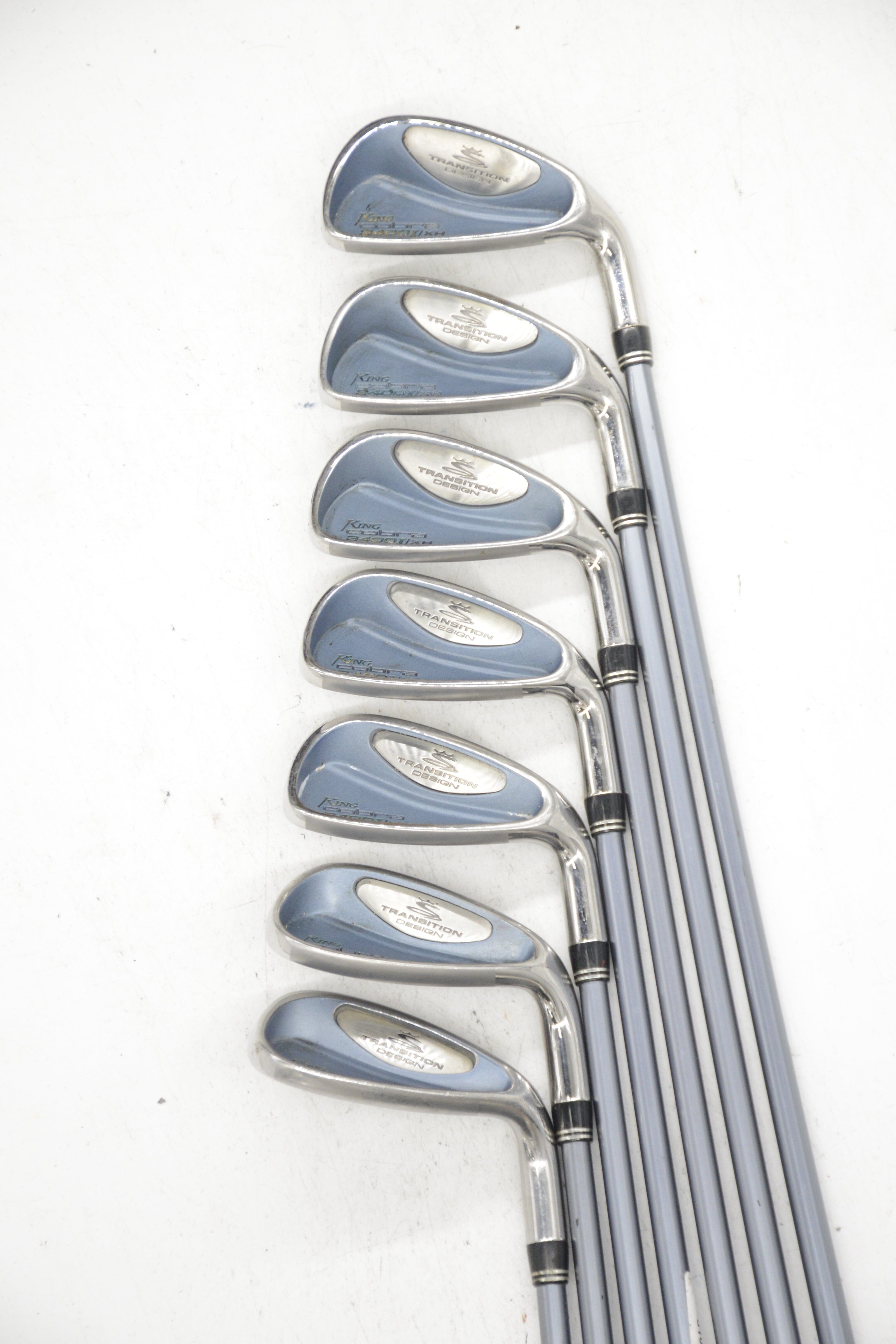 Women's Cobra 3400 I/Xh 5-9, SW, LW Iron Set W Flex -0.5" Golf Clubs GolfRoots 