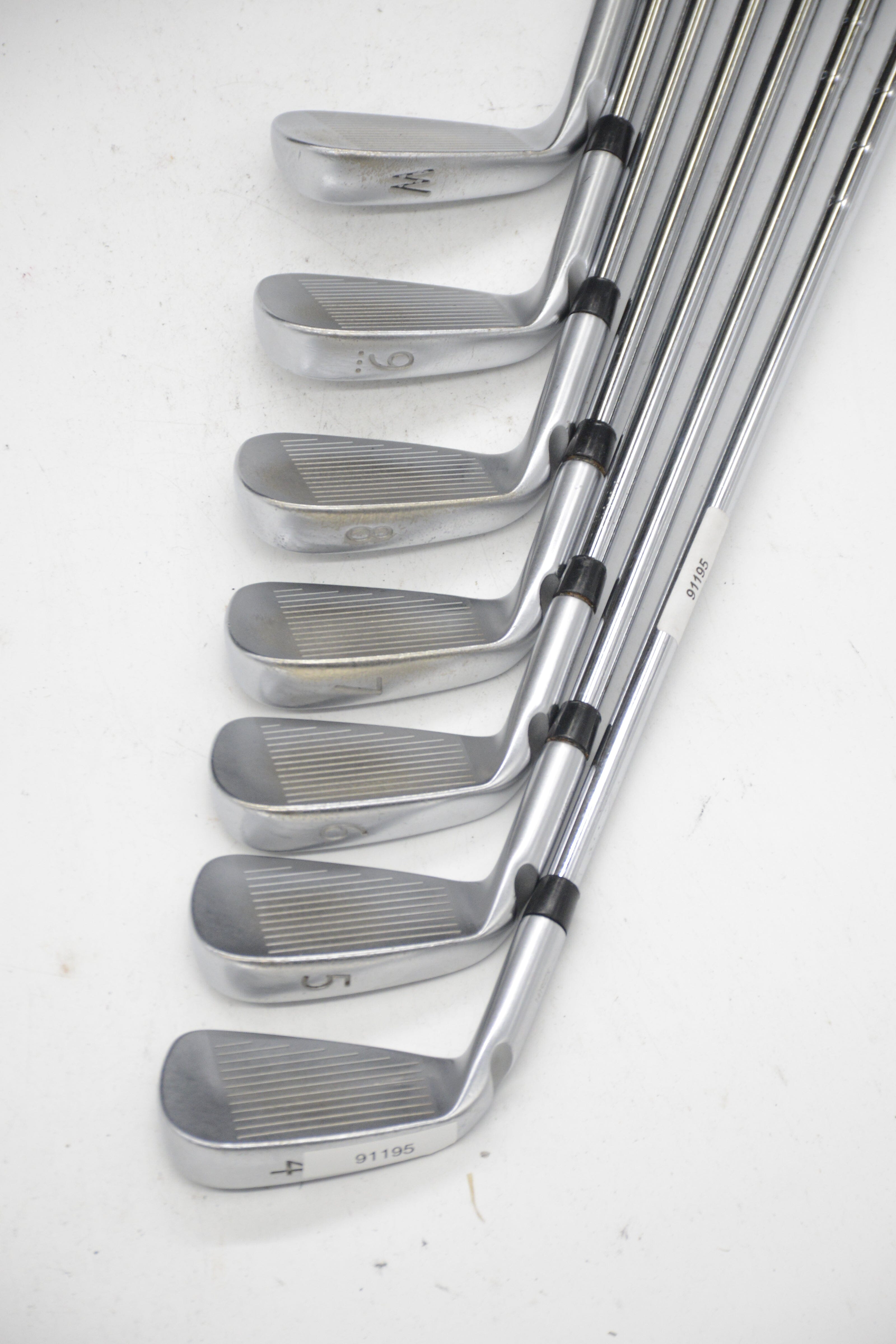 Ping S55 4-PW Iron Set R Flex -0.5" Golf Clubs GolfRoots 