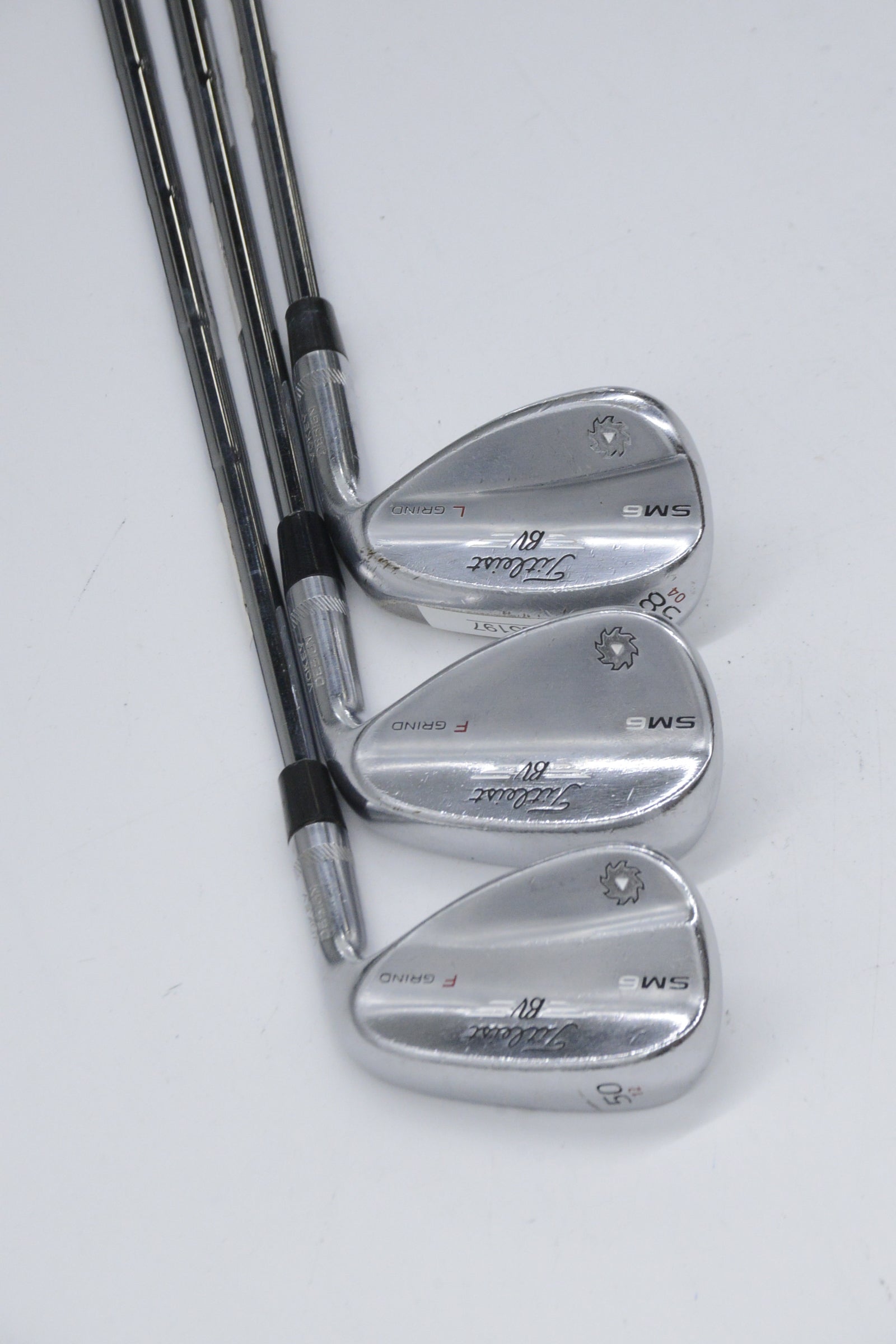 Titleist Vokey SM6 Tour Chrome 50, 54, 58 Degree Wedge Set Wedge Flex