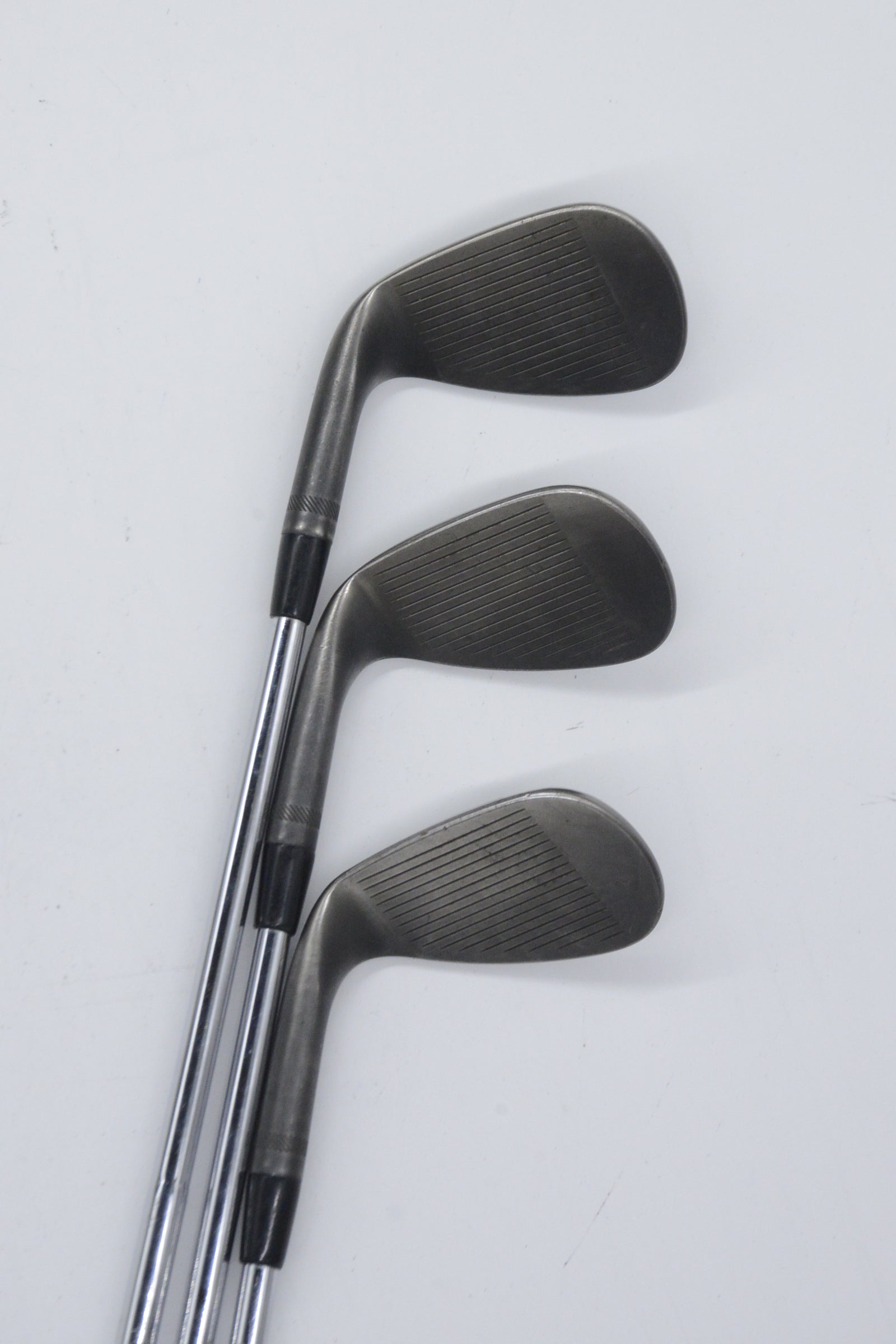 Titleist Vokey SM6 Jet Black 52, 56, 60 Degree Wedge Set Wedge Flex