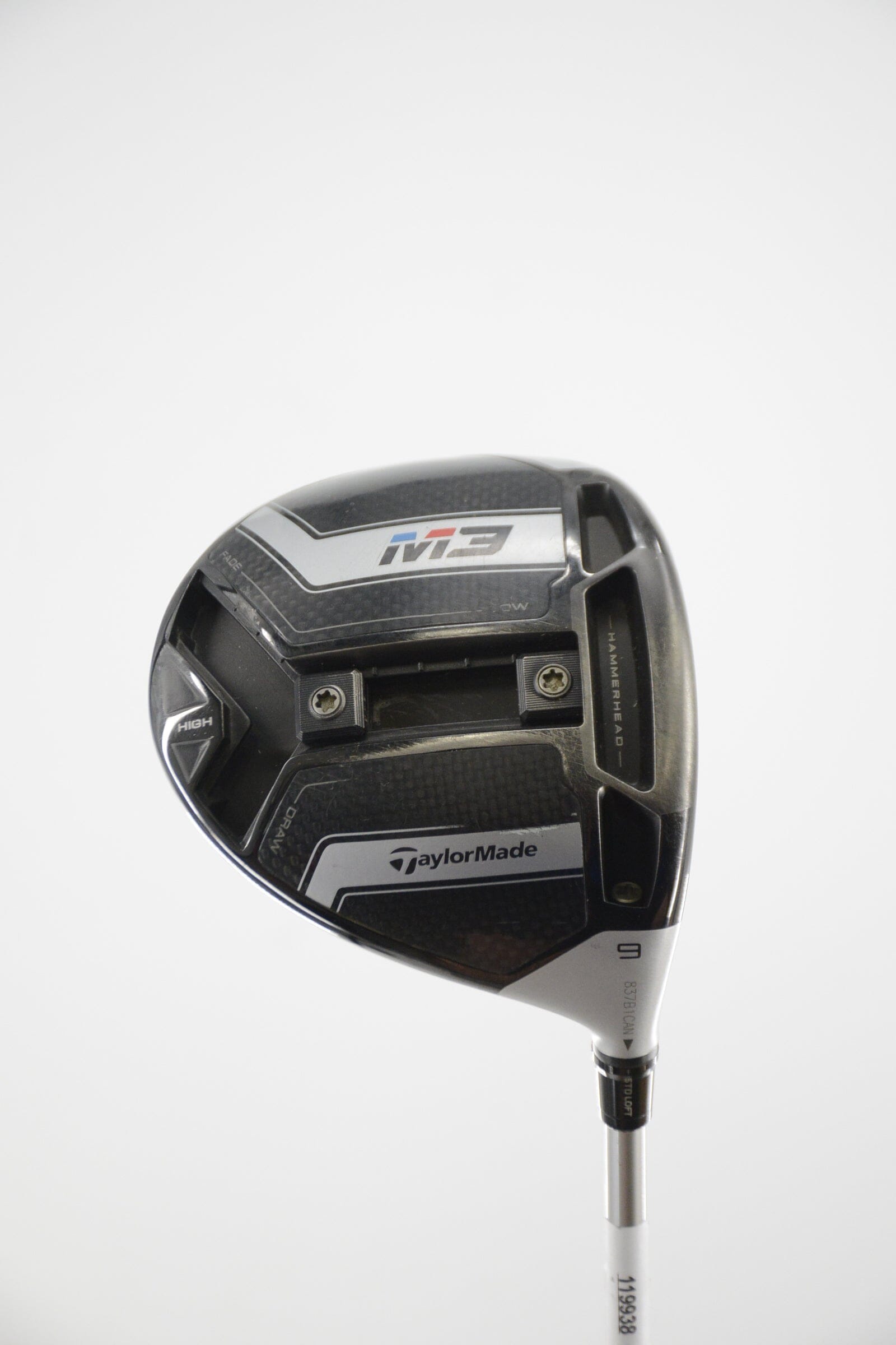 TaylorMade M3 9 Degree Driver S Flex 45.25" Golf Clubs GolfRoots 