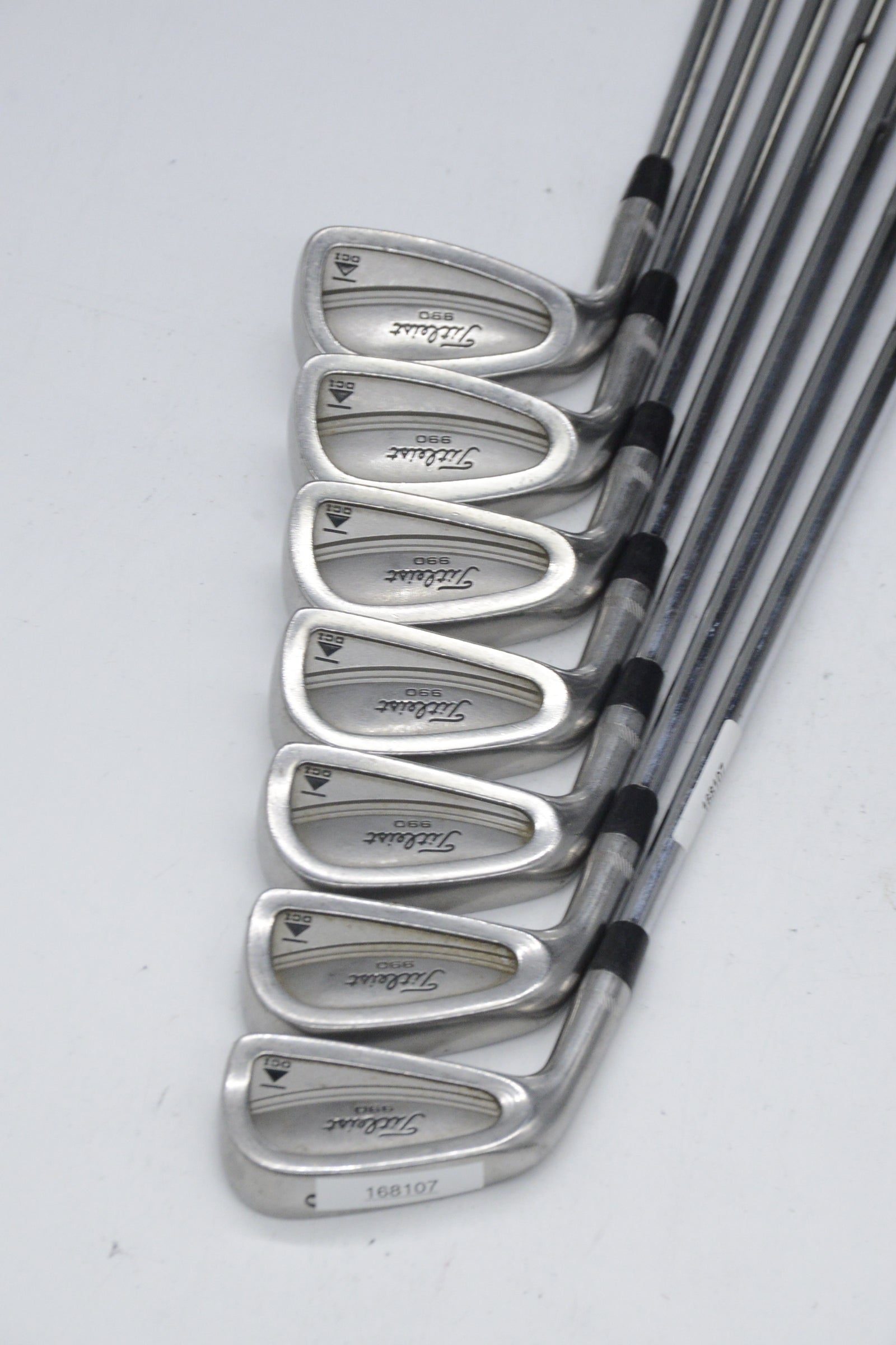 Lefty Titleist DCI Black 3-9 Iron Set S Flex Std Length