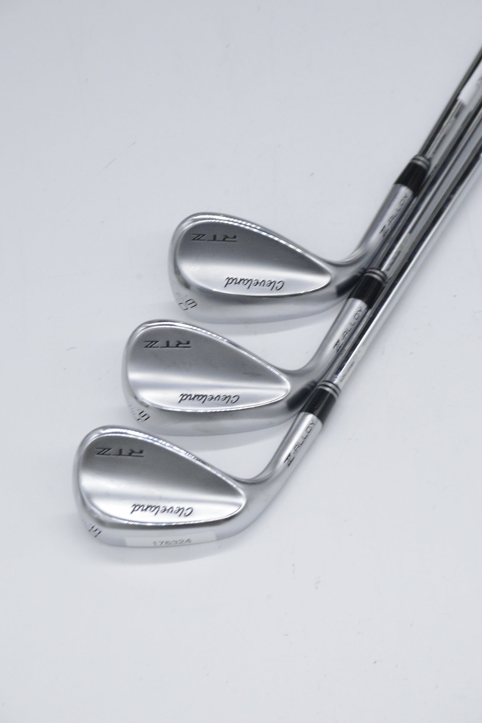 Lefty Cleveland RTZ Tour Satin 50, 54, 60 Degree Wedge Set Wedge Flex