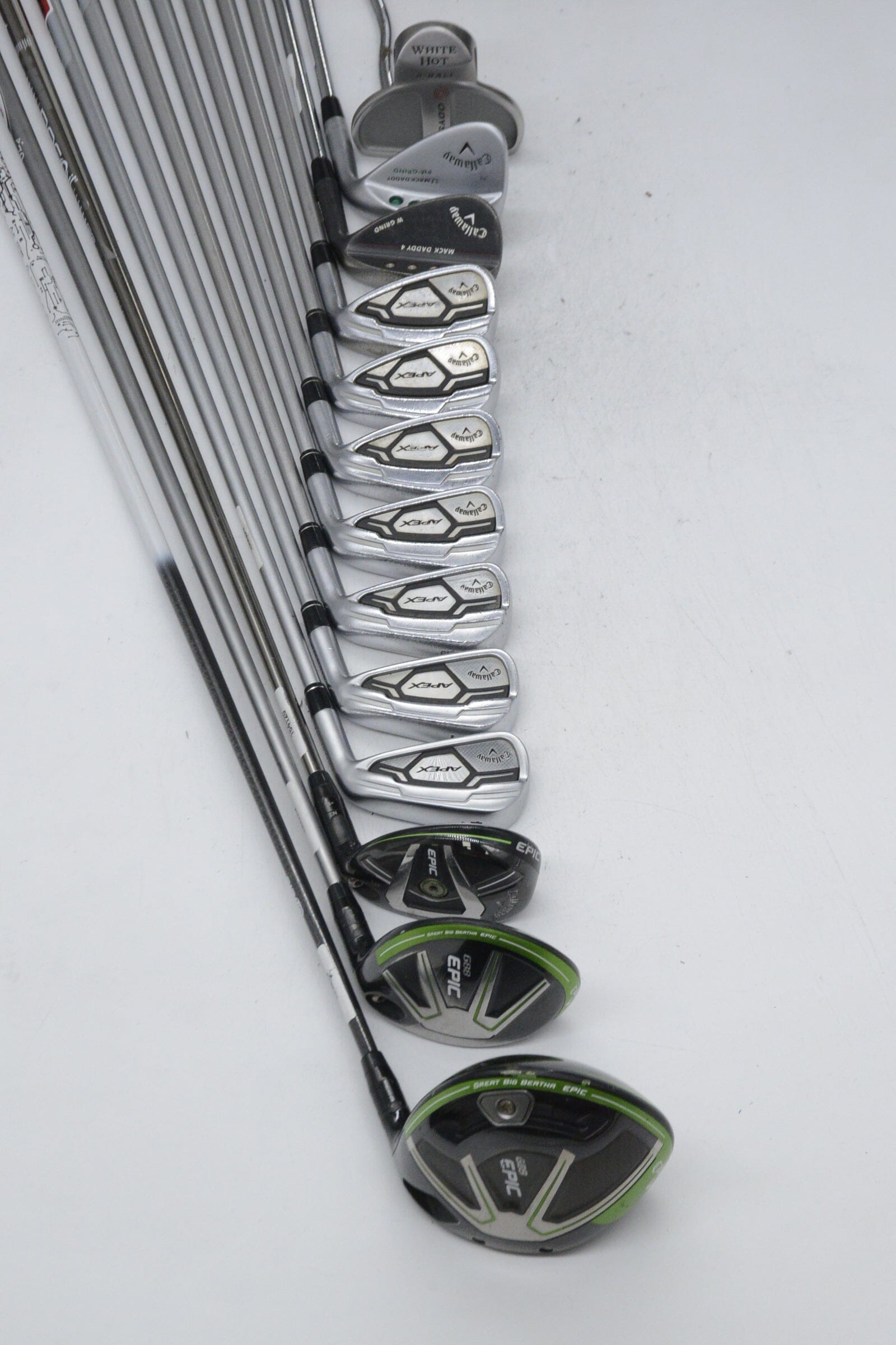 Callaway Apex CF16 Mixed Full Set S Flex -0.25" Golf Clubs GolfRoots 
