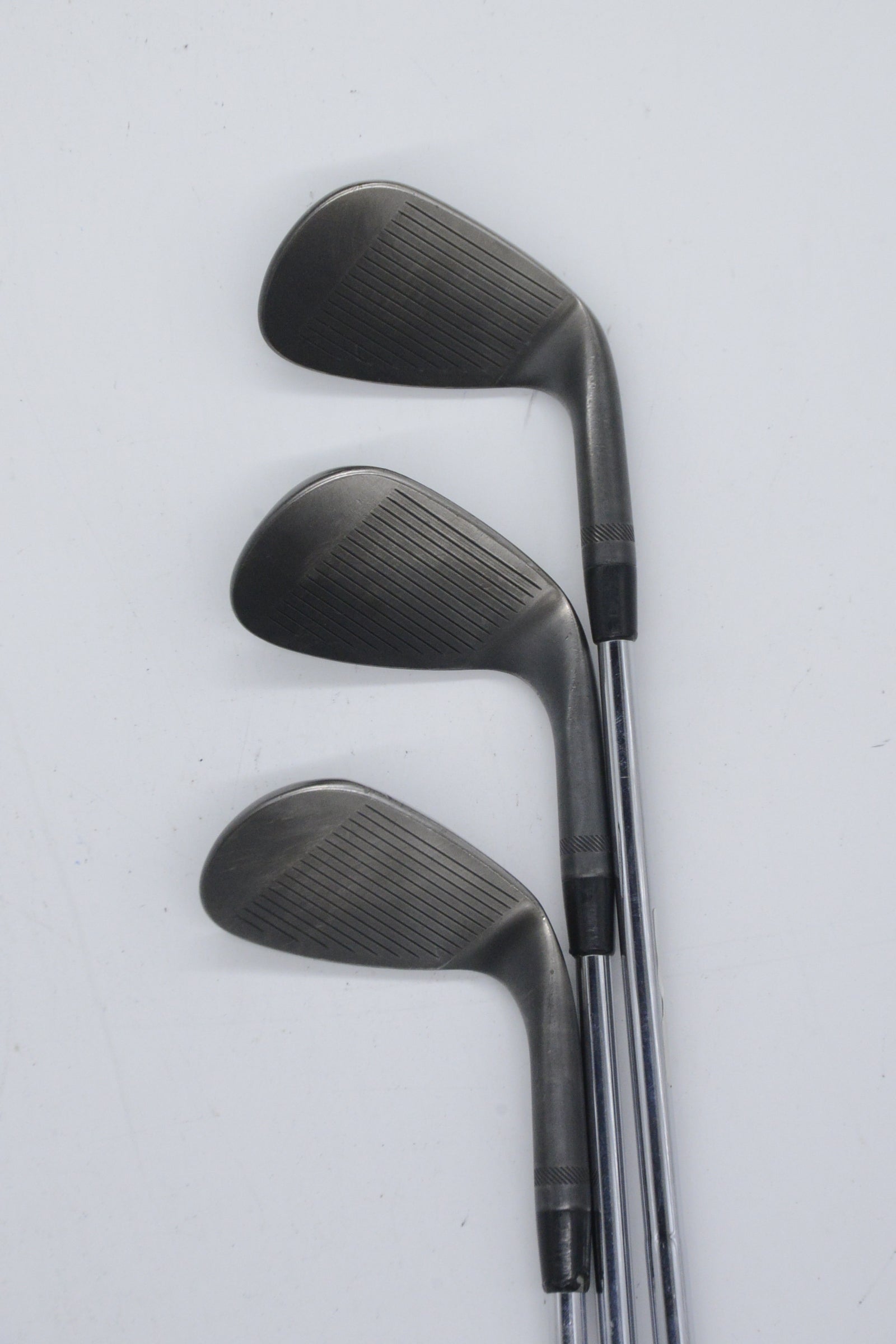 Lefty Titleist Vokey SM6 Jet Black 50, 54, 60 Degree Wedge Set S Flex