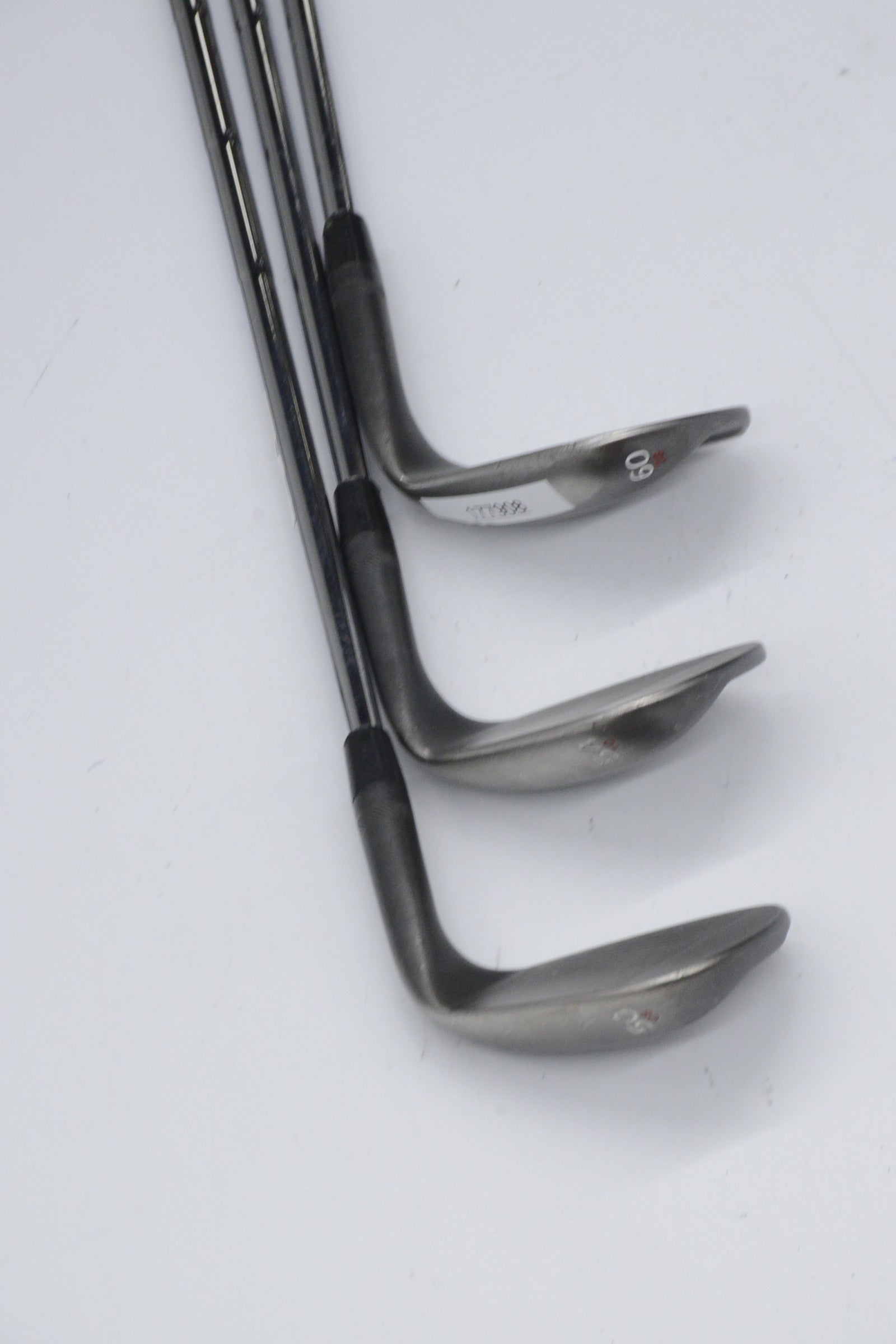 Lefty Titleist Vokey SM6 Jet Black 50, 54, 60 Degree Wedge Set S Flex