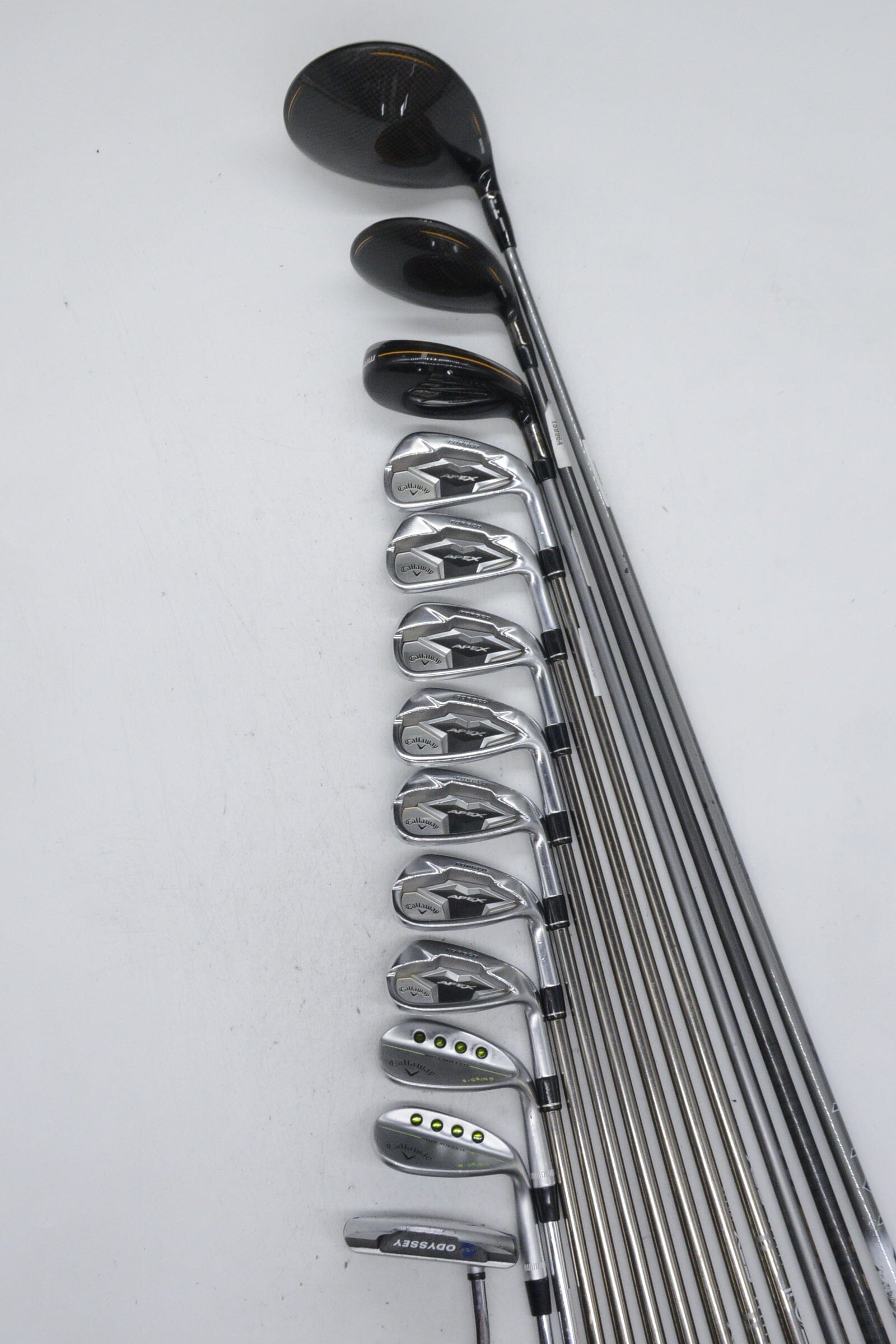 Callaway Apex 19 Mixed Full Set R Flex -0.5" Golf Clubs GolfRoots 