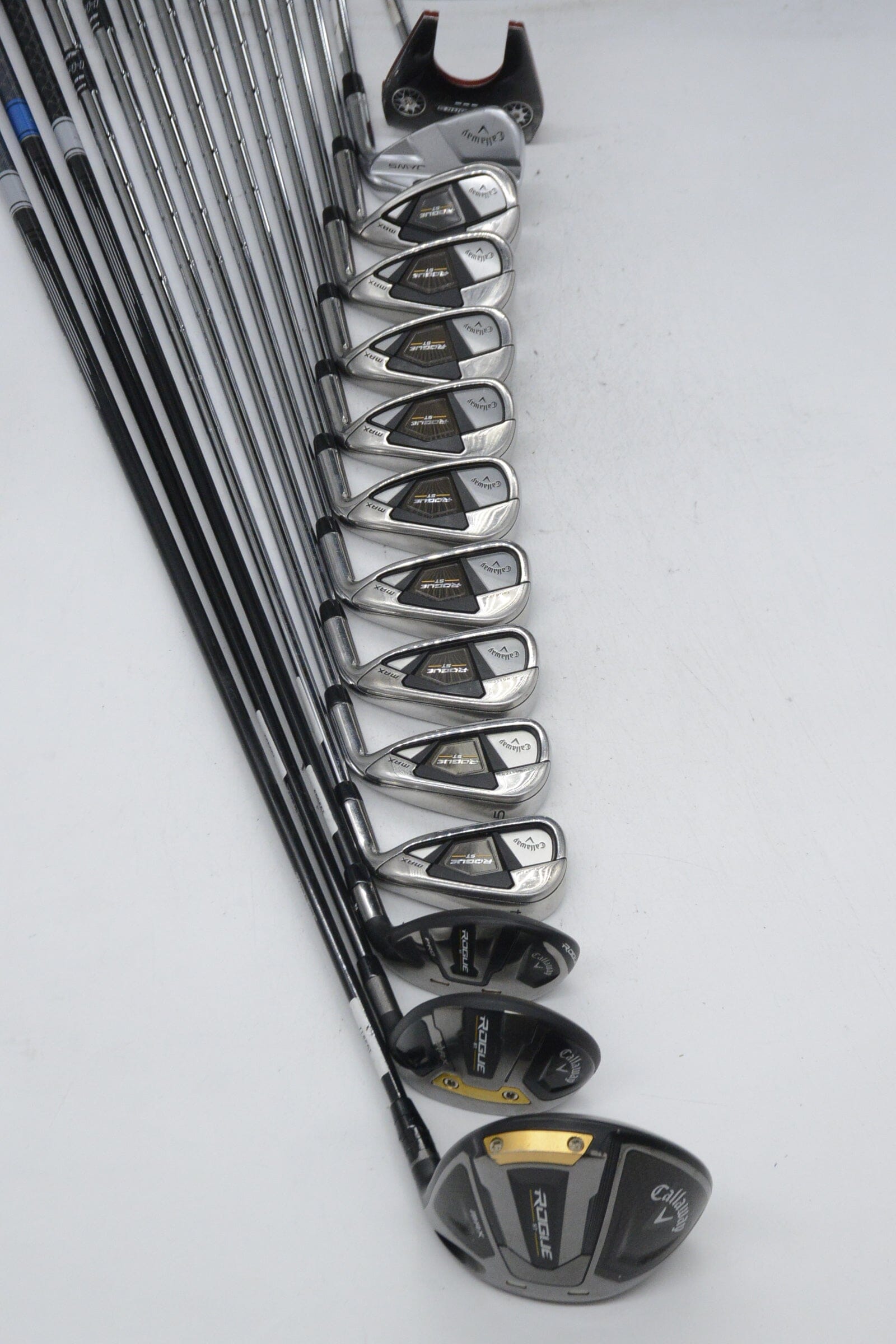 Callaway Rogue ST Max Mixed Full Set S Flex -0.25" Golf Clubs GolfRoots 
