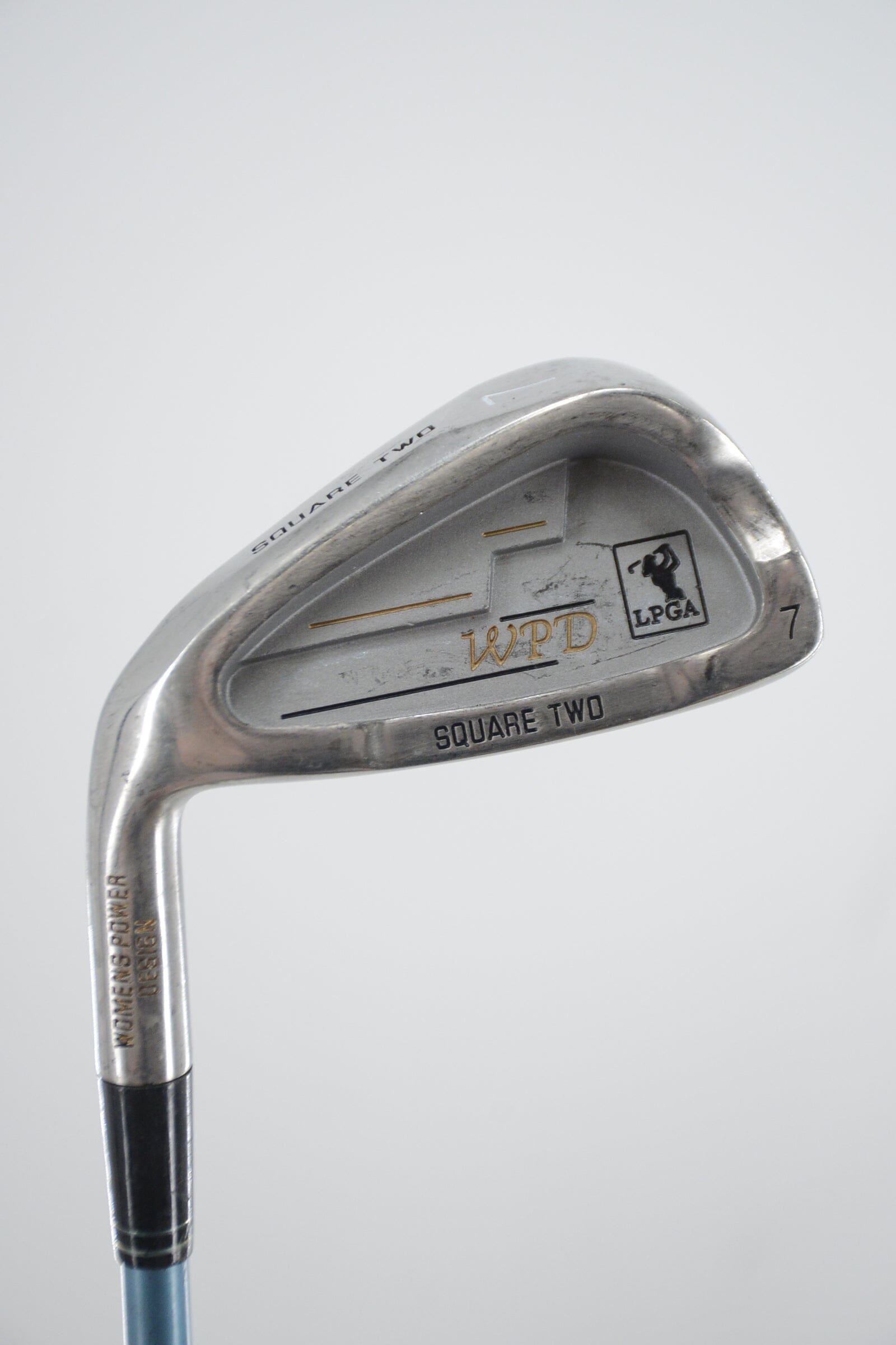 Women's Lefty Square Two WPD 7 Iron W Flex 35.5" Golf Clubs GolfRoots 