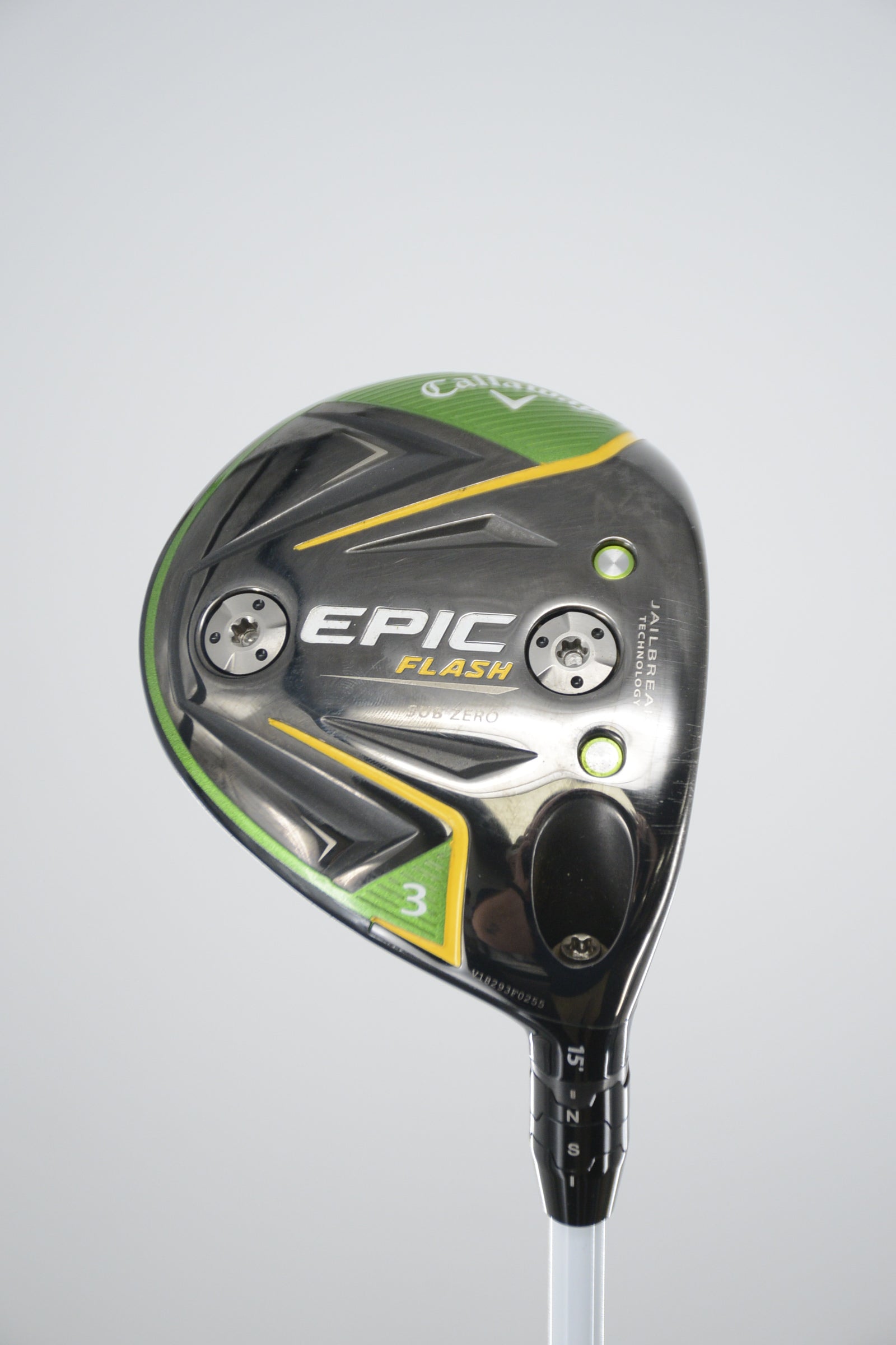 Callaway Epic Flash Sub Zero 15 Degree Wood S Flex 42.75"
