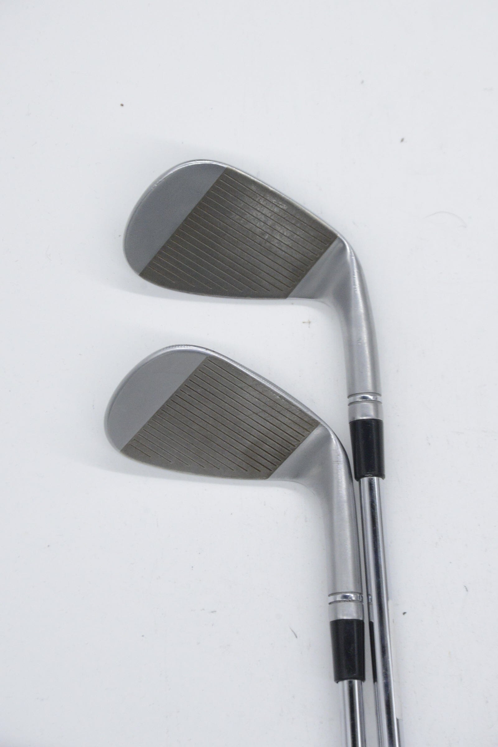 Lefty TaylorMade Milled Grind 4 Satin Chrome 54 & 58 Degree Wedge Set Wedge Flex Golf Clubs GolfRoots 