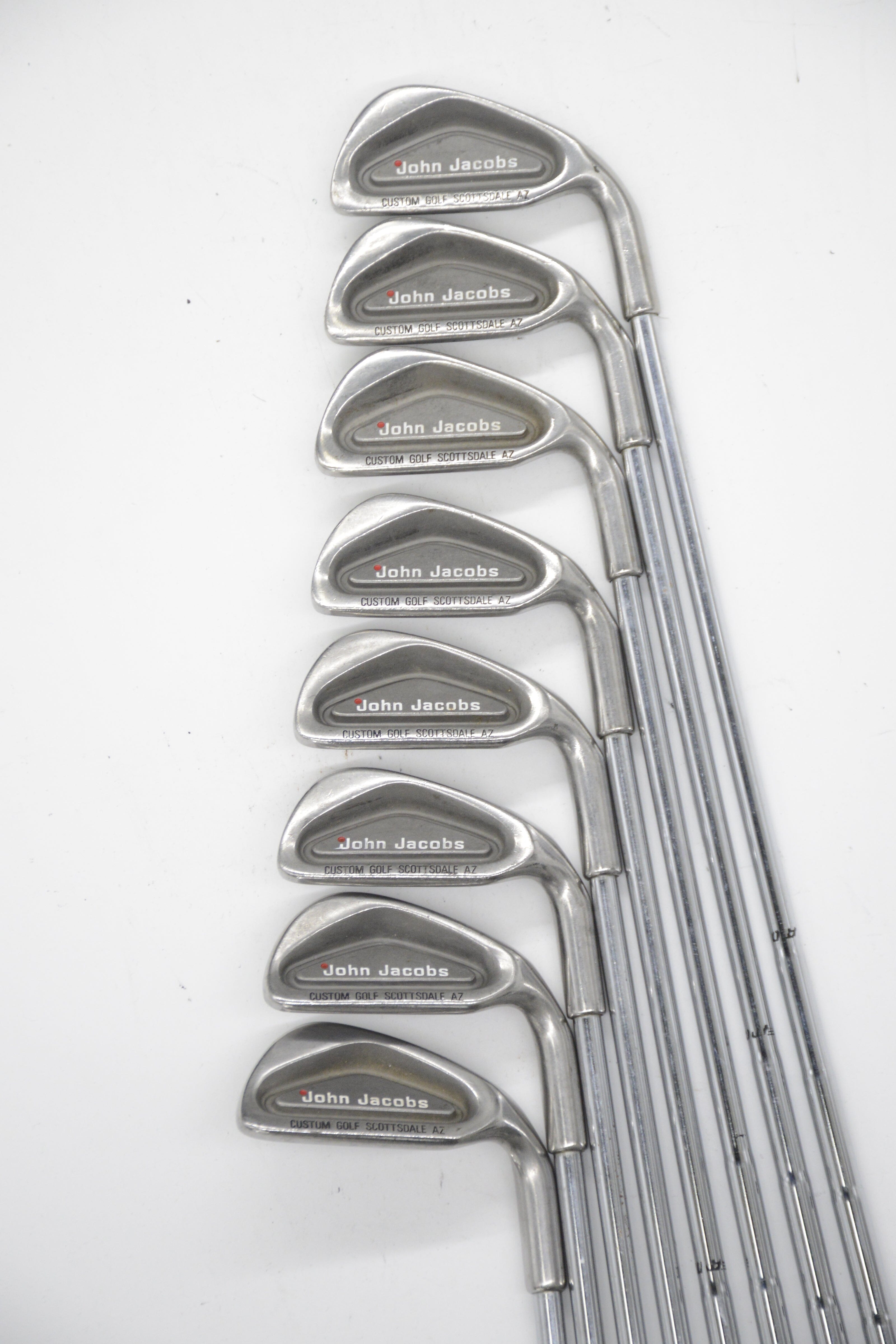 John Jacobs John Jacobs 3-PW Iron Set S Flex -0.25" Golf Clubs GolfRoots 