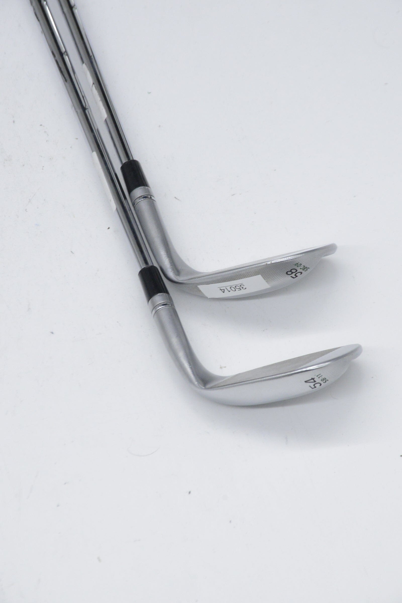 Lefty TaylorMade Milled Grind 4 Satin Chrome 54 & 58 Degree Wedge Set Wedge Flex Golf Clubs GolfRoots 
