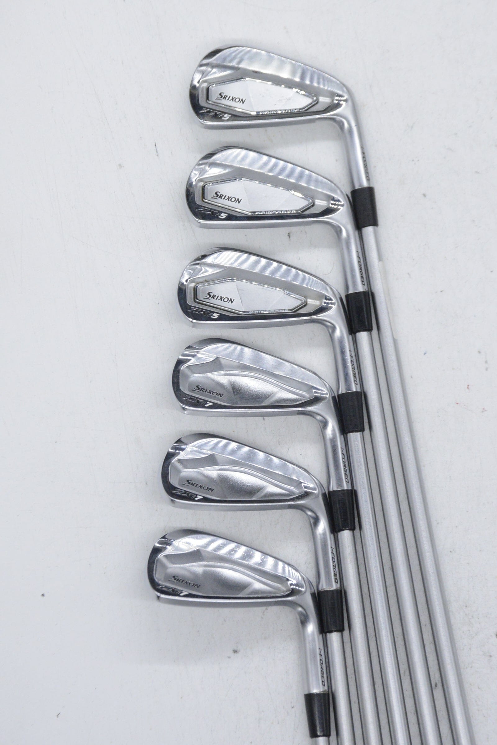 Srixon ZXi5/ ZXi7 Combo 5-PW Iron Set S Flex +0.5" Golf Clubs GolfRoots 