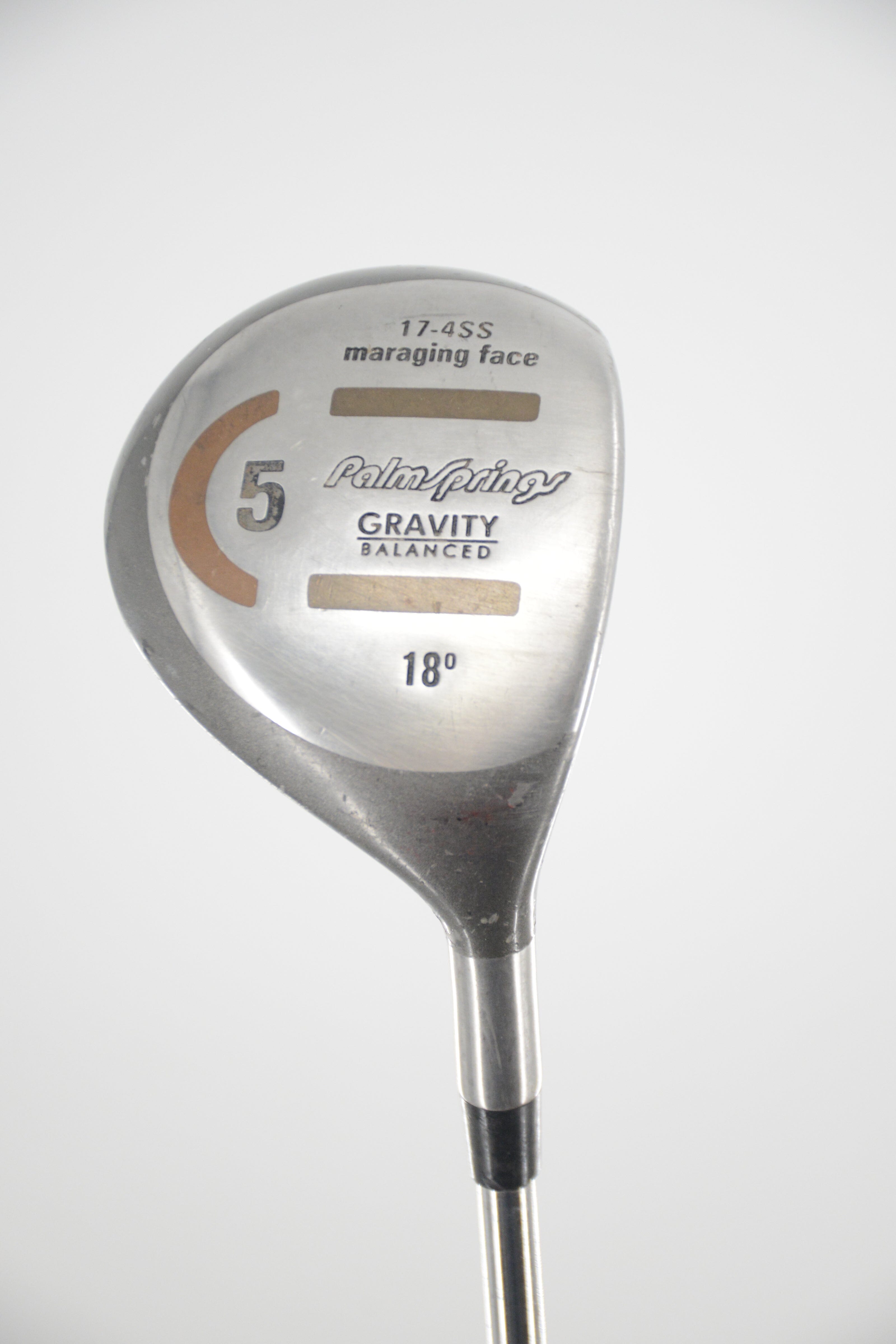 Palm Springs Gravity Balanced 5 Wood S Flex 41.75" Golf Clubs GolfRoots 