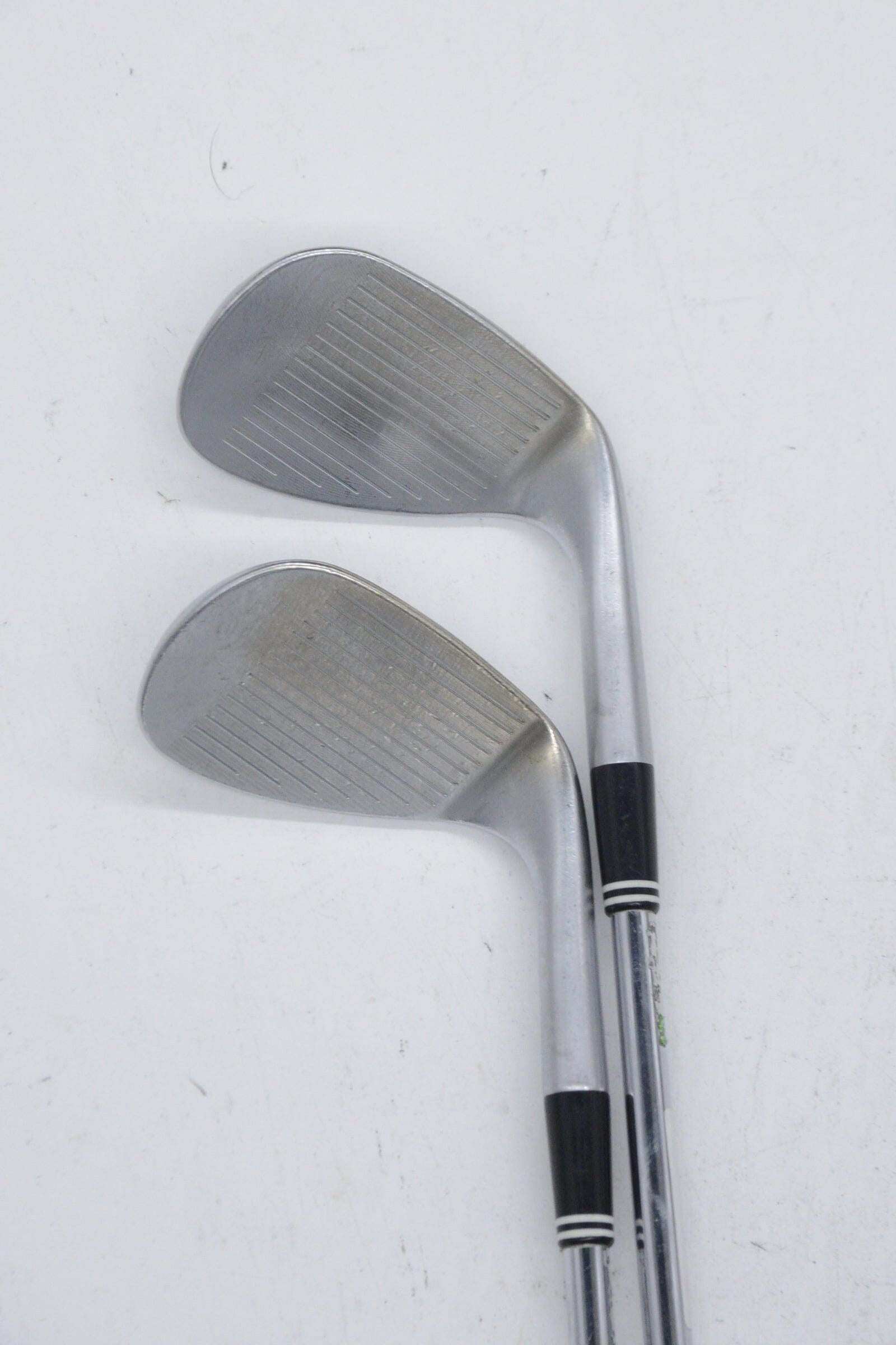 Lefty Cleveland 588 RTX CB Satin Chrome 54 & 58 Degree Wedge Set Wedge Flex Golf Clubs GolfRoots 