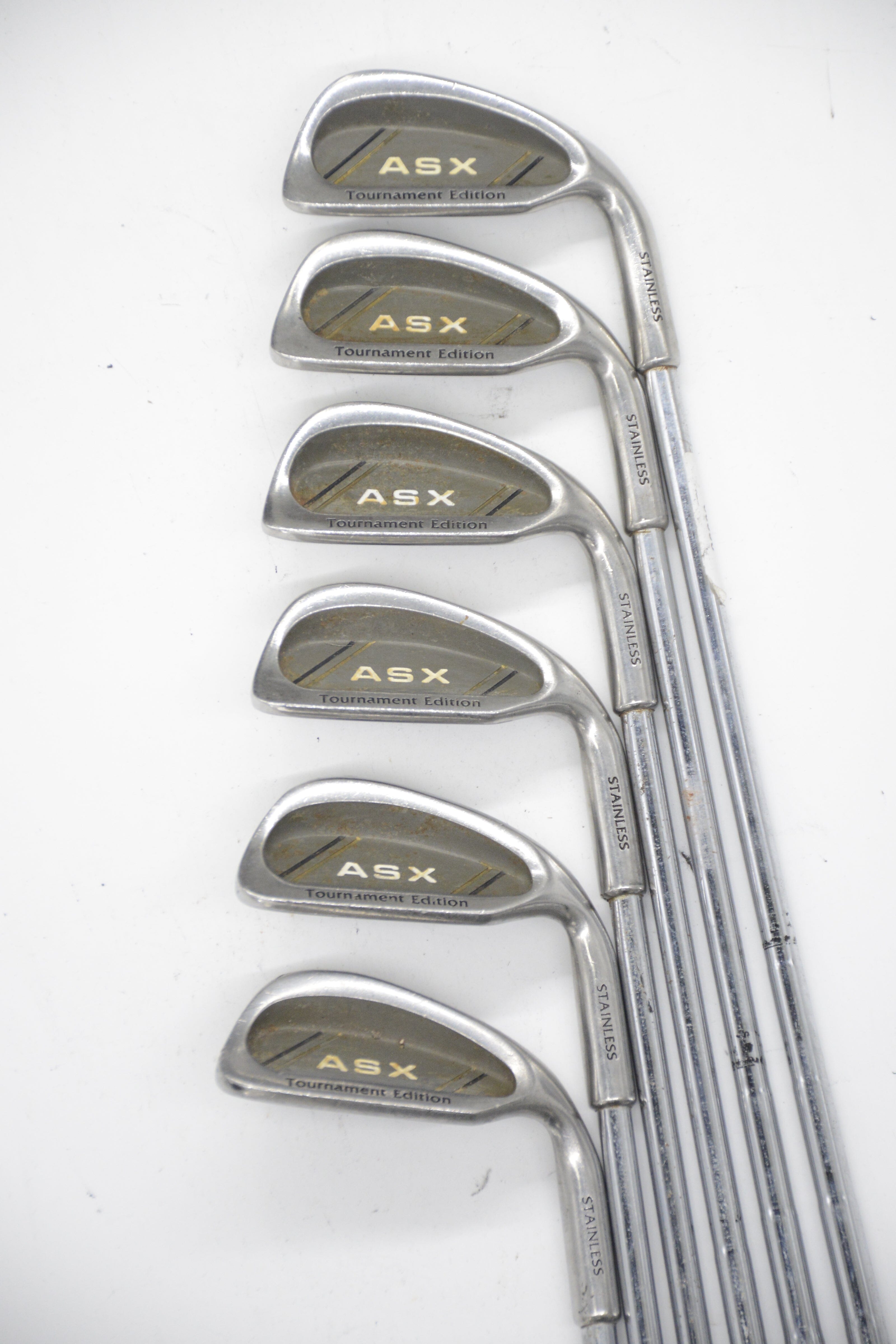 All Star ASX 5-PW Iron Set R Flex -0.5" Golf Clubs GolfRoots 