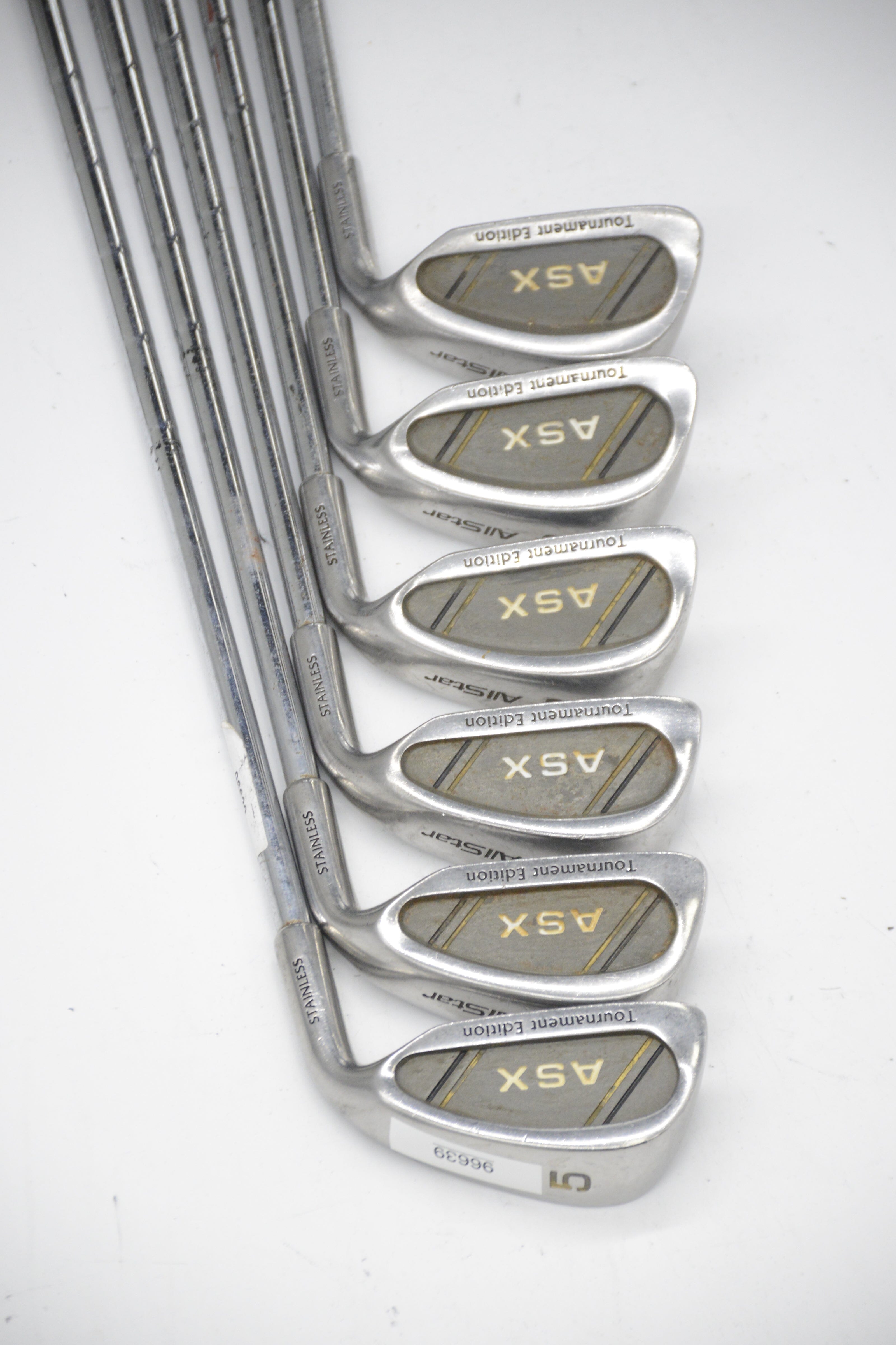 All Star ASX 5-PW Iron Set R Flex -0.5" Golf Clubs GolfRoots 