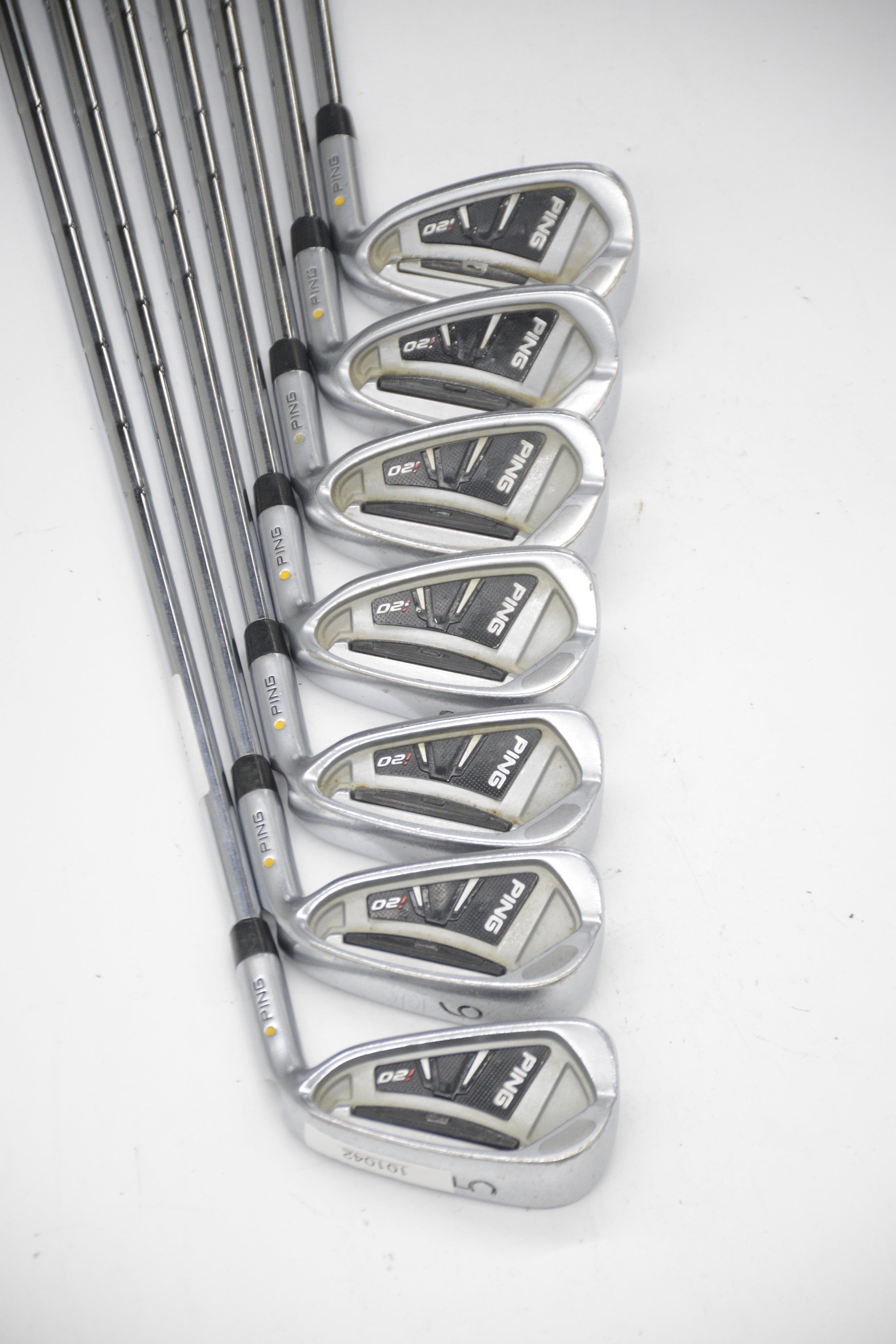 Ping I20 5-UW Iron Set R Flex -0.25" Golf Clubs GolfRoots 