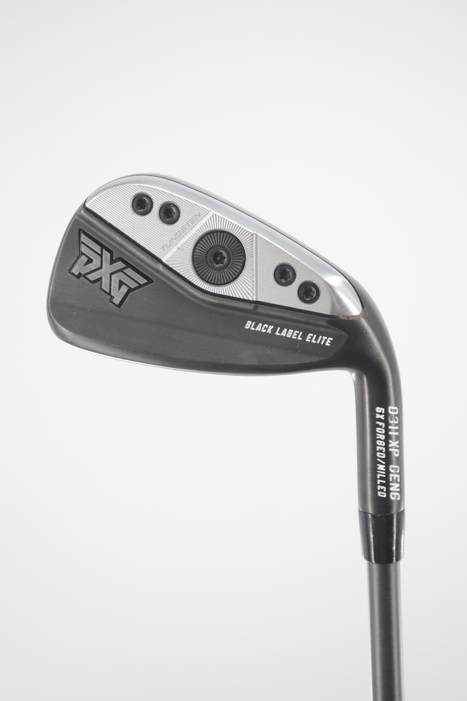 PXG 0311XP Gen 6 Black Label Elite 8 Iron S Flex 36.75" Golf Clubs GolfRoots 