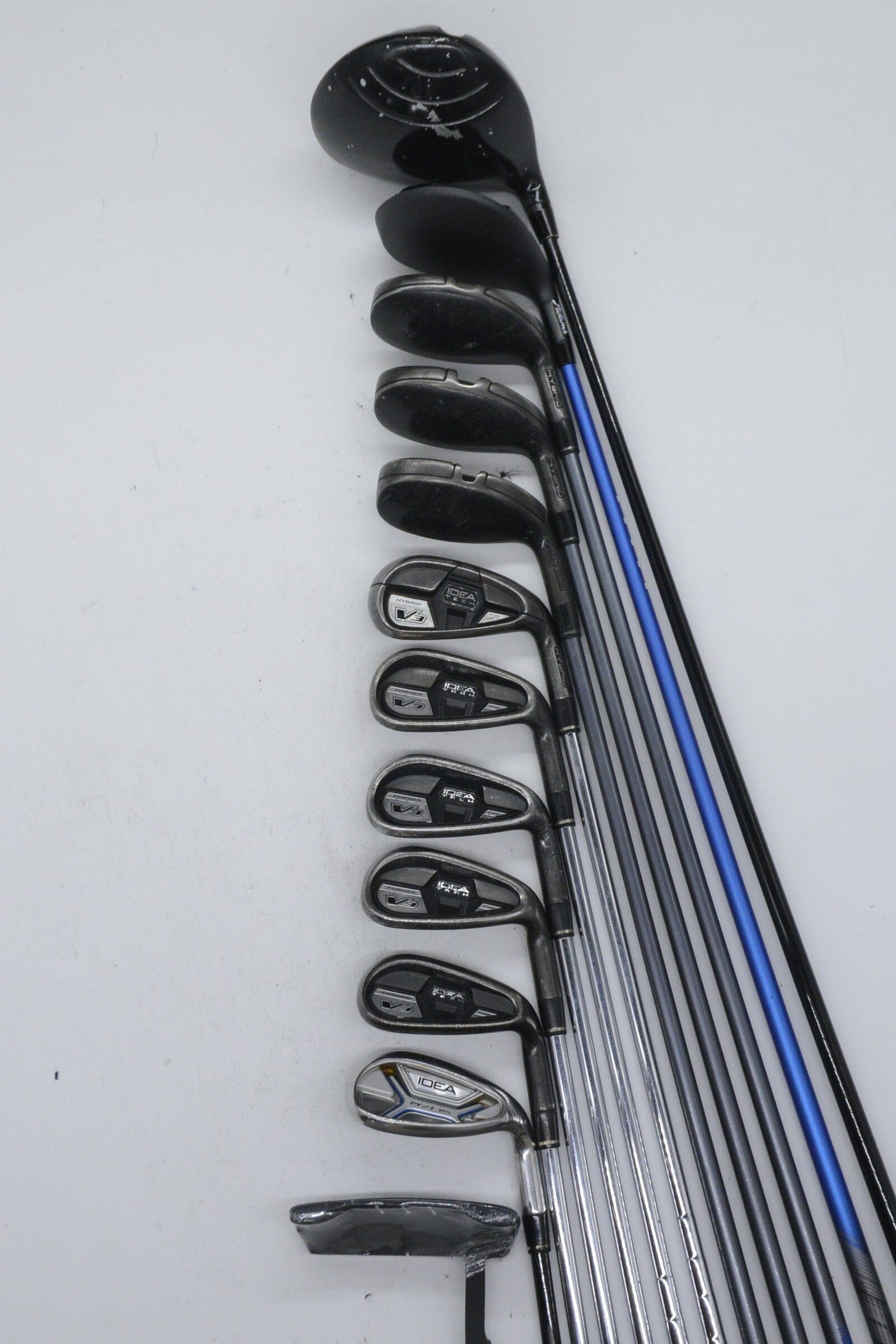 Adams Idea Tech V3 Forged Hybrid Mixed Full Set R Flex +0.75" Golf Clubs GolfRoots 