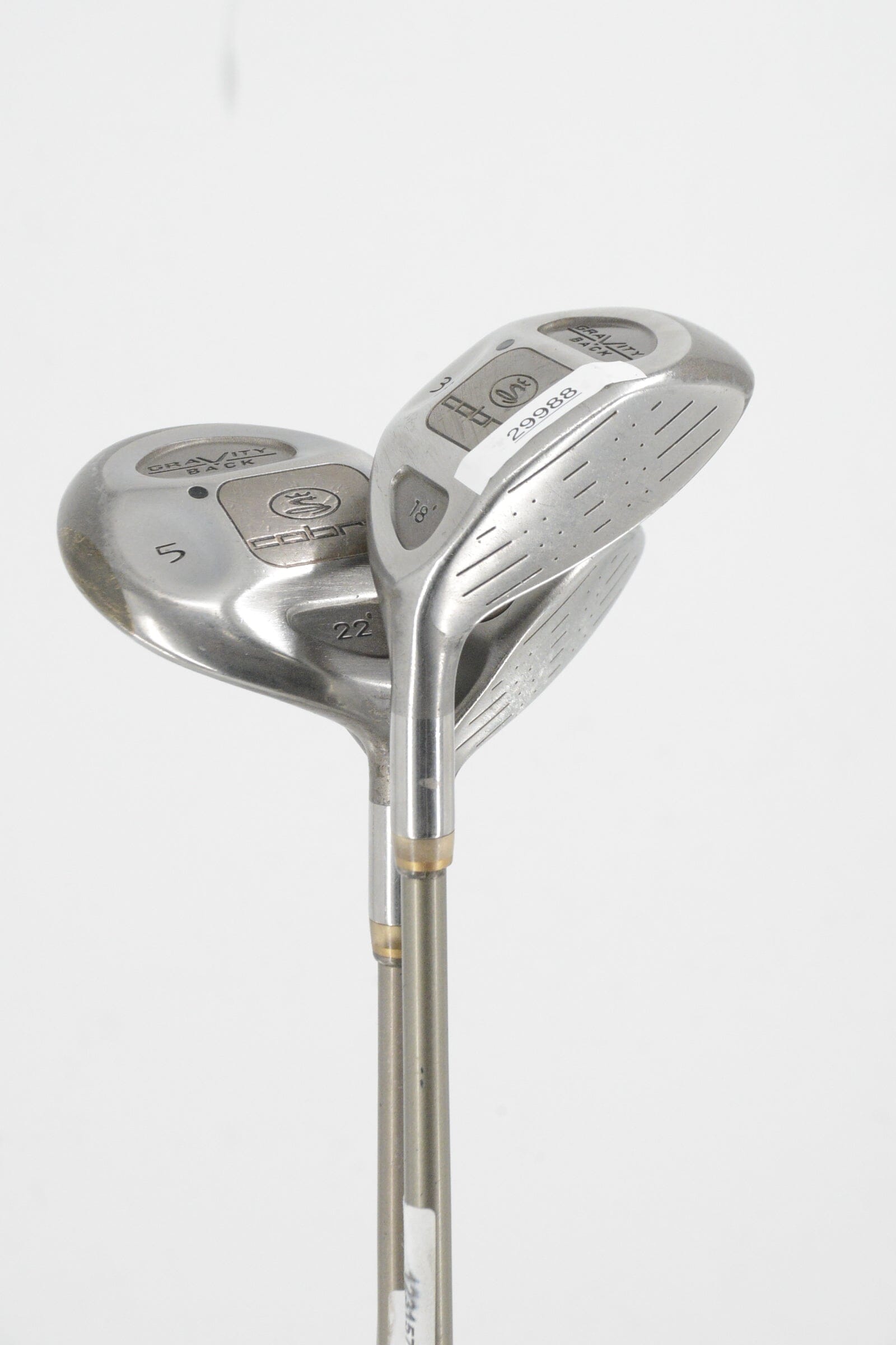 Women's Cobra Gravity Back 3W, 5W, 7W Wood Set W Flex Golf Clubs GolfRoots 