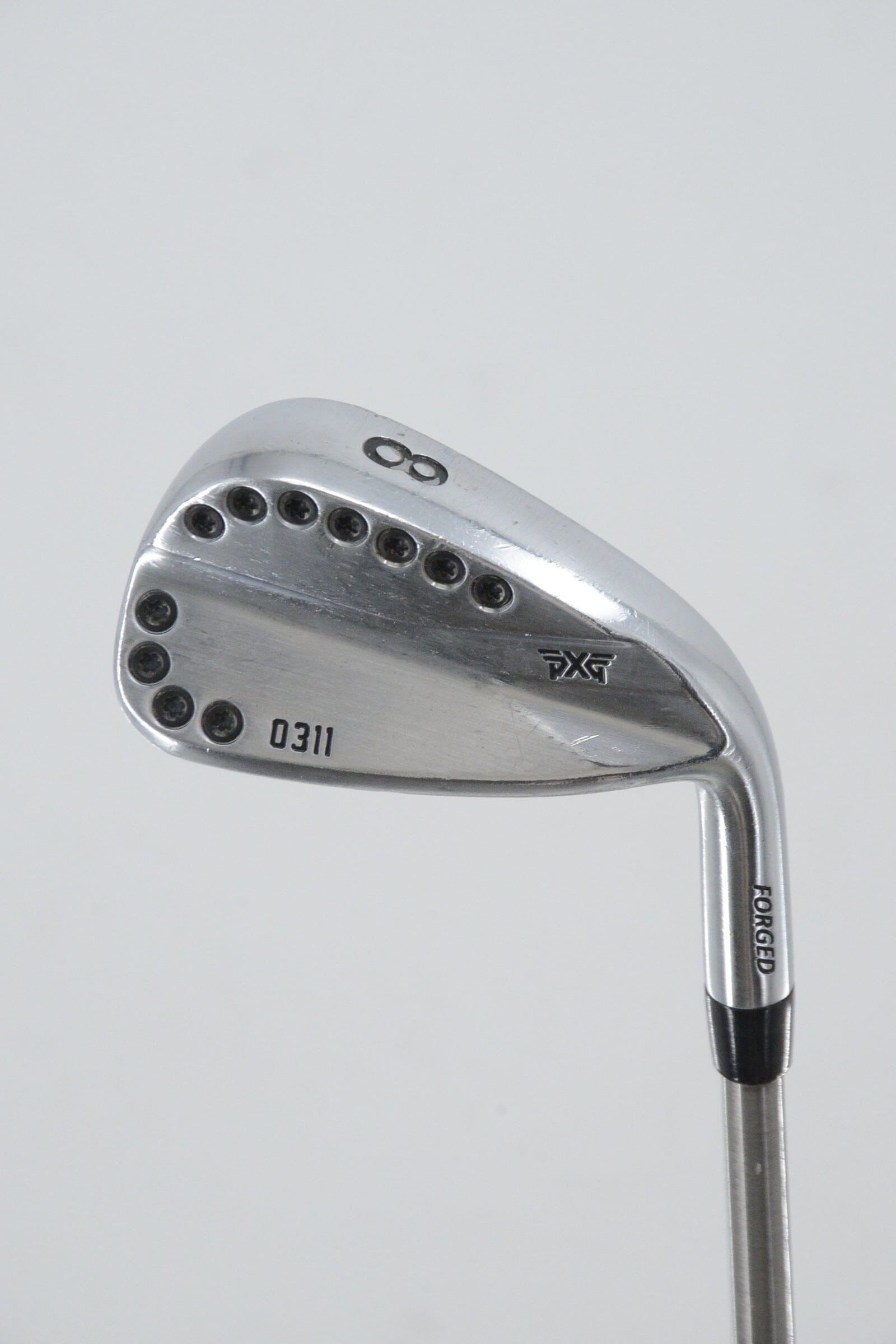 PXG 0311 Chrome 4-PW Iron Set S Flex -0.25" Golf Clubs GolfRoots 