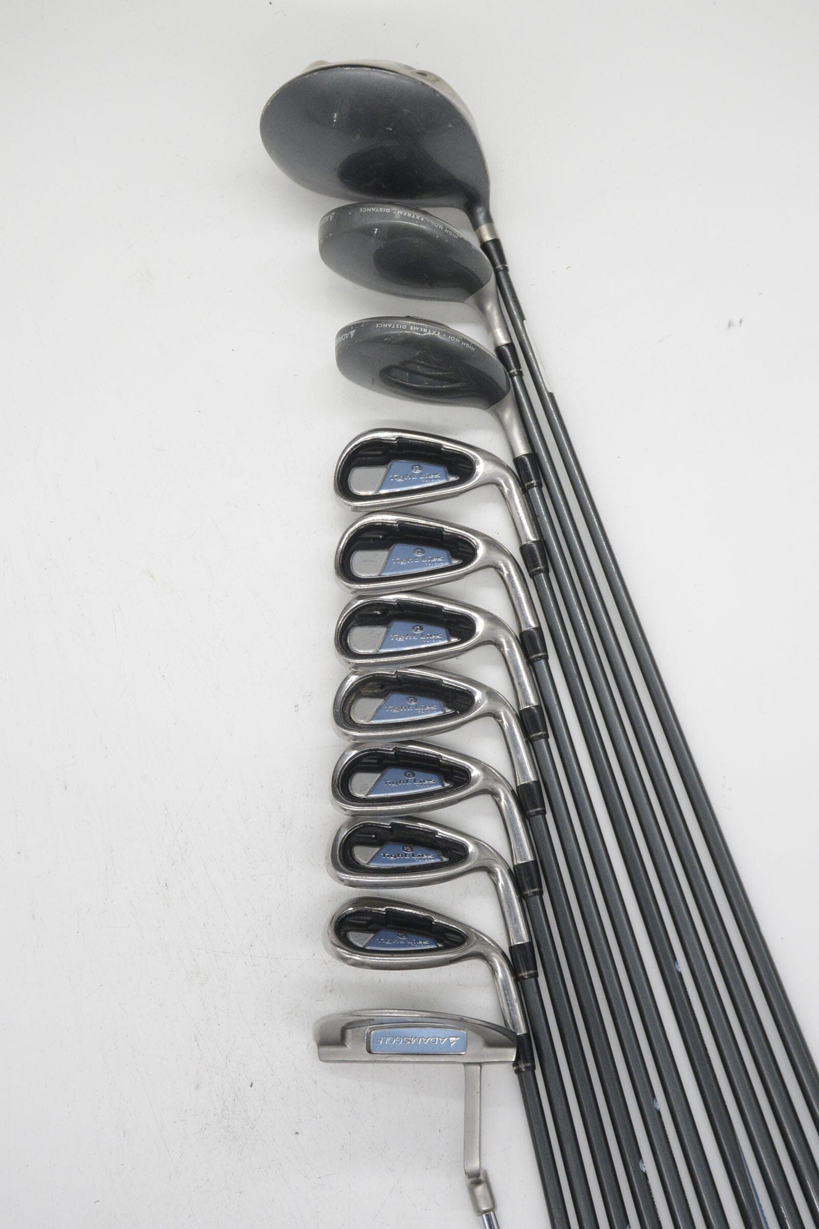 Women's Adams Tight Lies TL1014 Mixed Full Set W Flex -0.5" Golf Clubs GolfRoots 