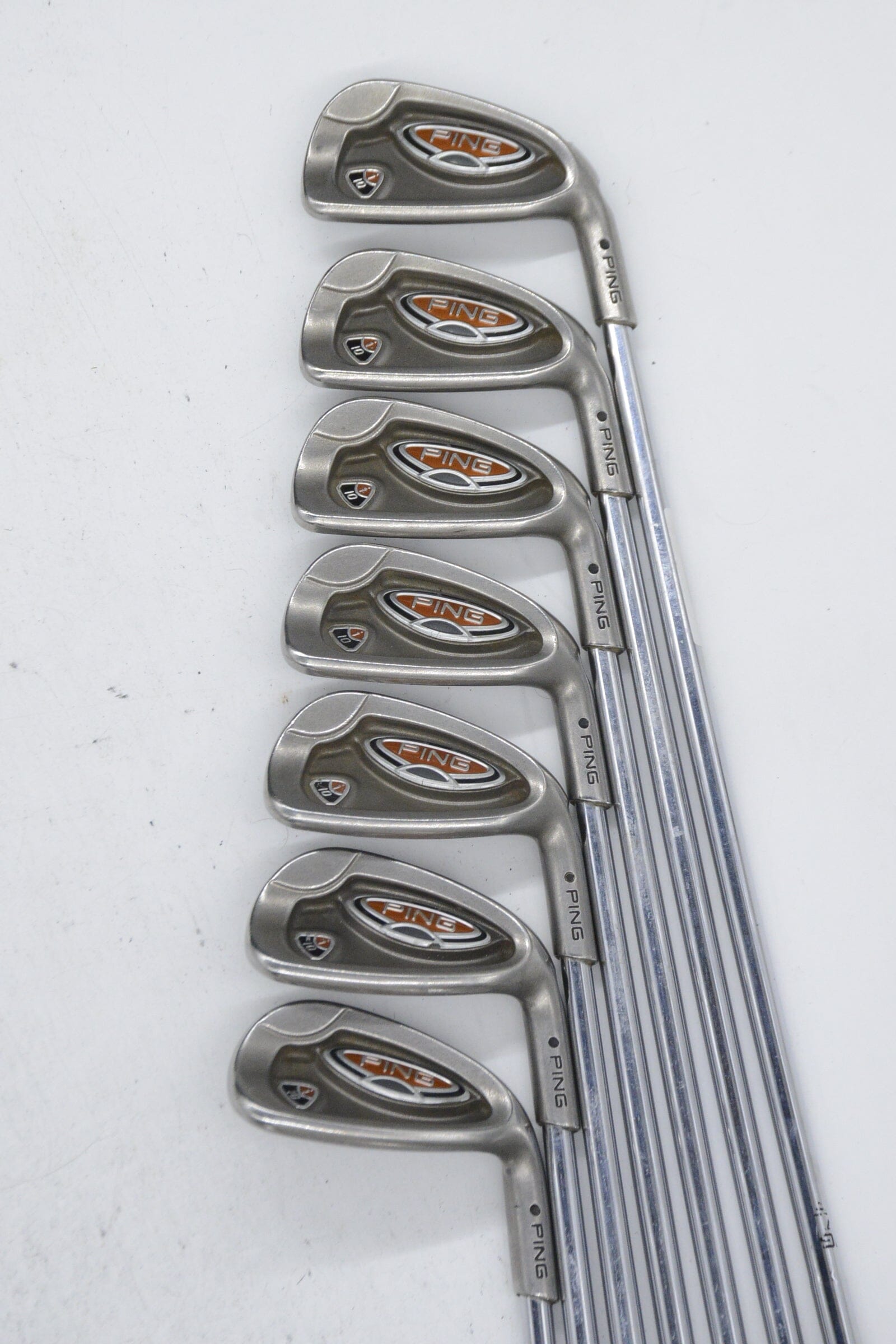 Ping I10 4-PW Iron Set R Flex -0.25" Golf Clubs GolfRoots 